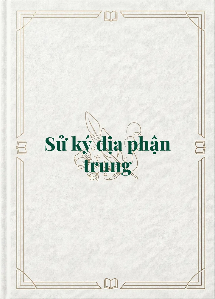Ảnh bìa của Sử ký địa phận trung