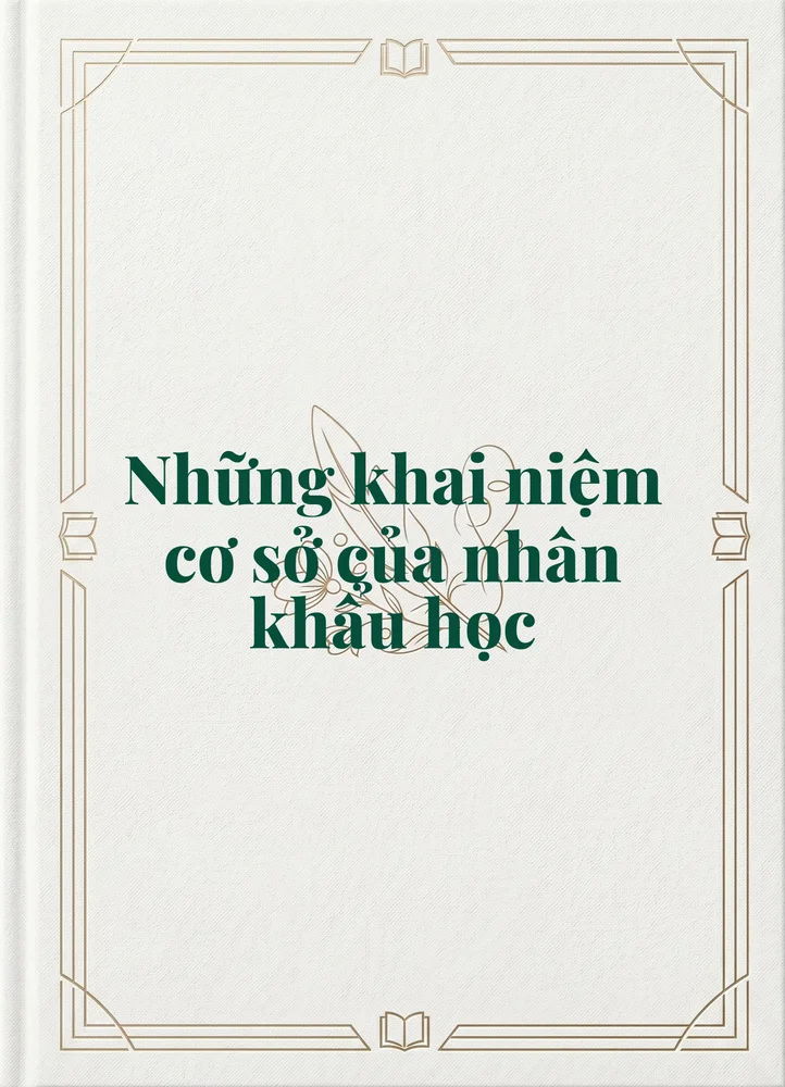 Ảnh bìa của Những khai niệm cơ sở của nhân khẩu học