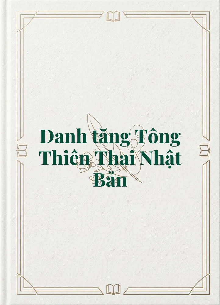 Ảnh bìa của Danh tăng Tông Thiên Thai Nhật Bản