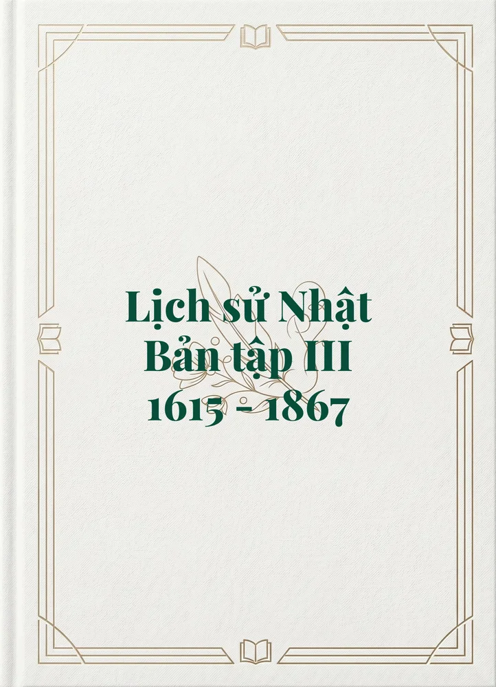 Ảnh bìa của Lịch sử Nhật Bản tập III 1615 - 1867