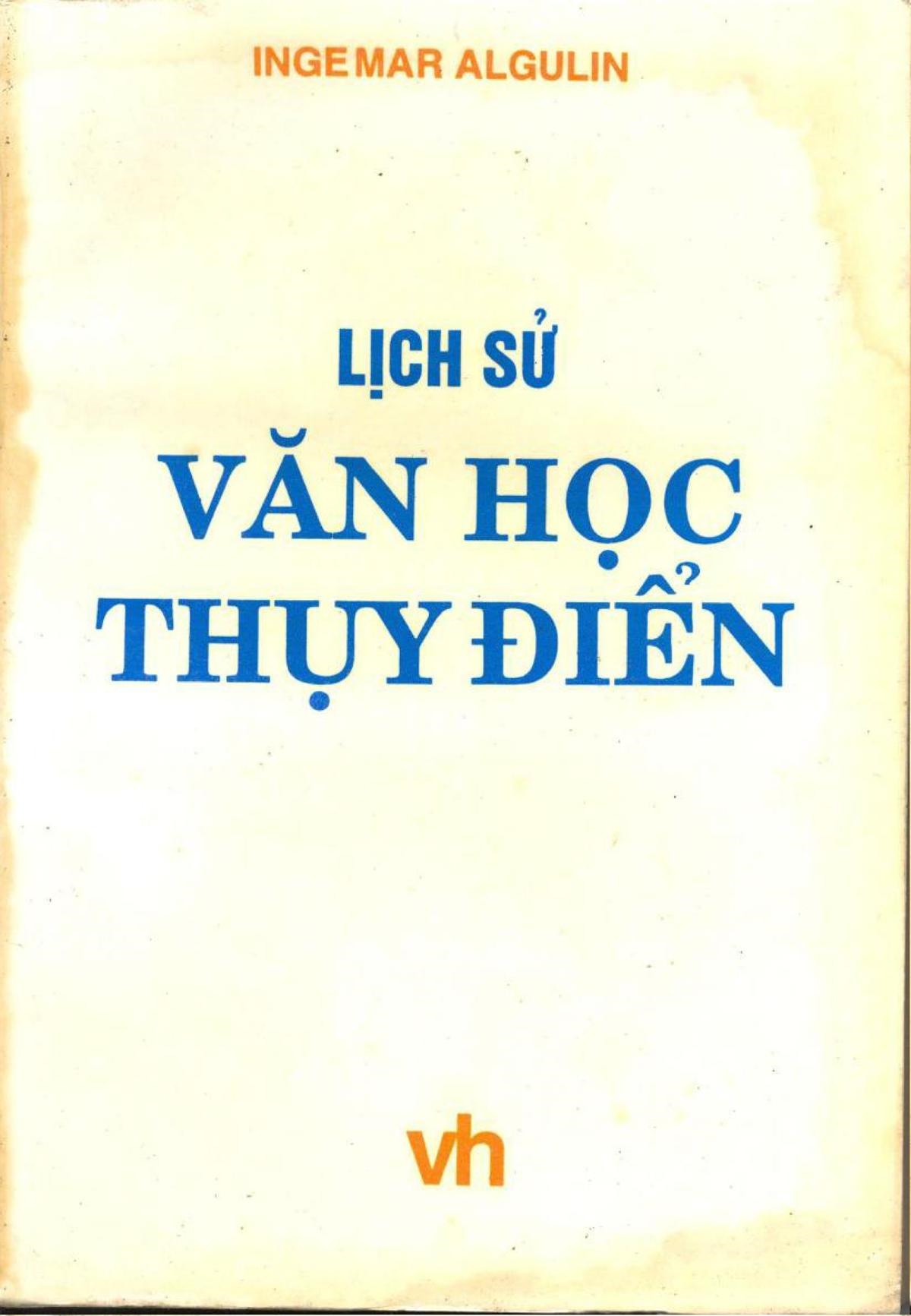 Sách Lịch sử Văn học Thụy Điển