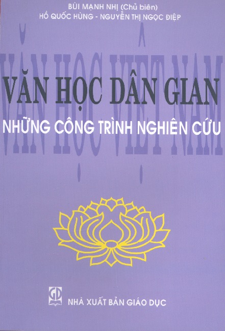 Sách Văn học dân gian những công trình nghiên cứu