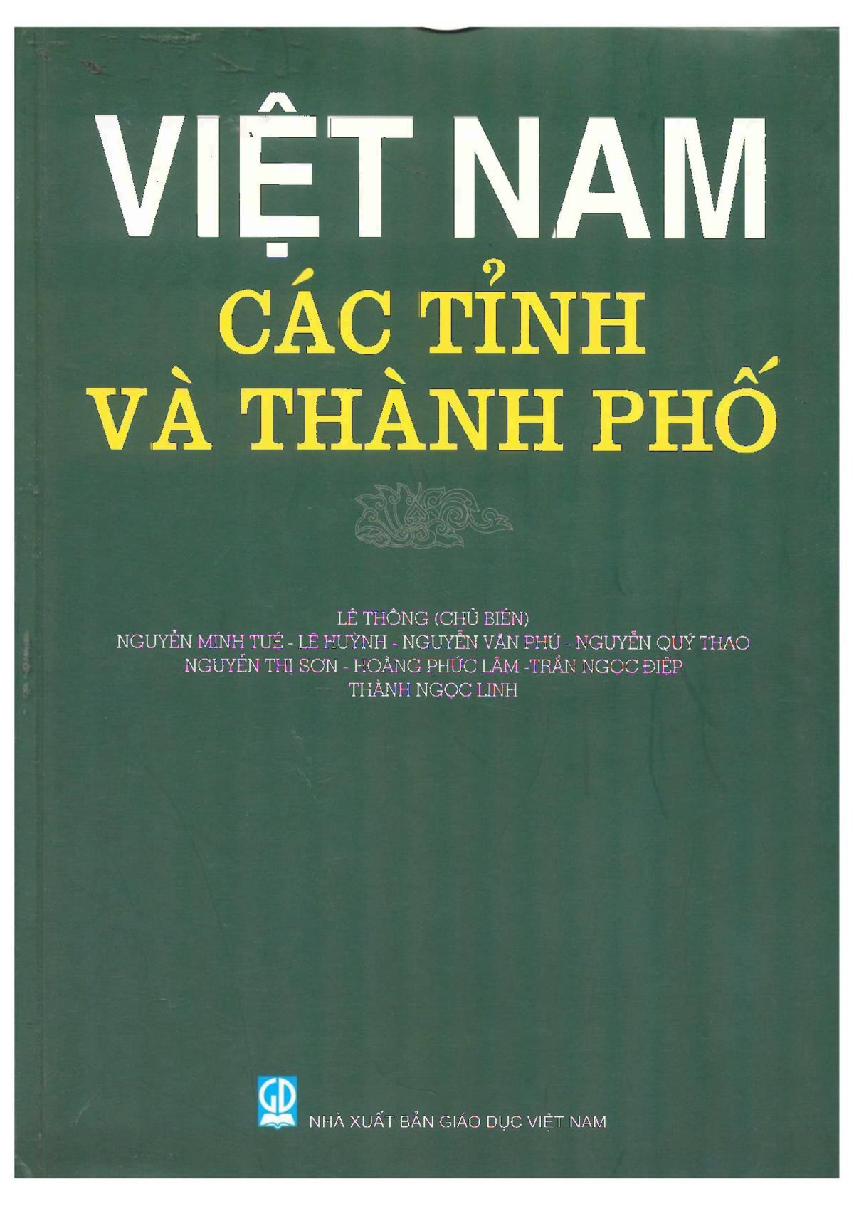 Sách Việt Nam các tỉnh và thành phố