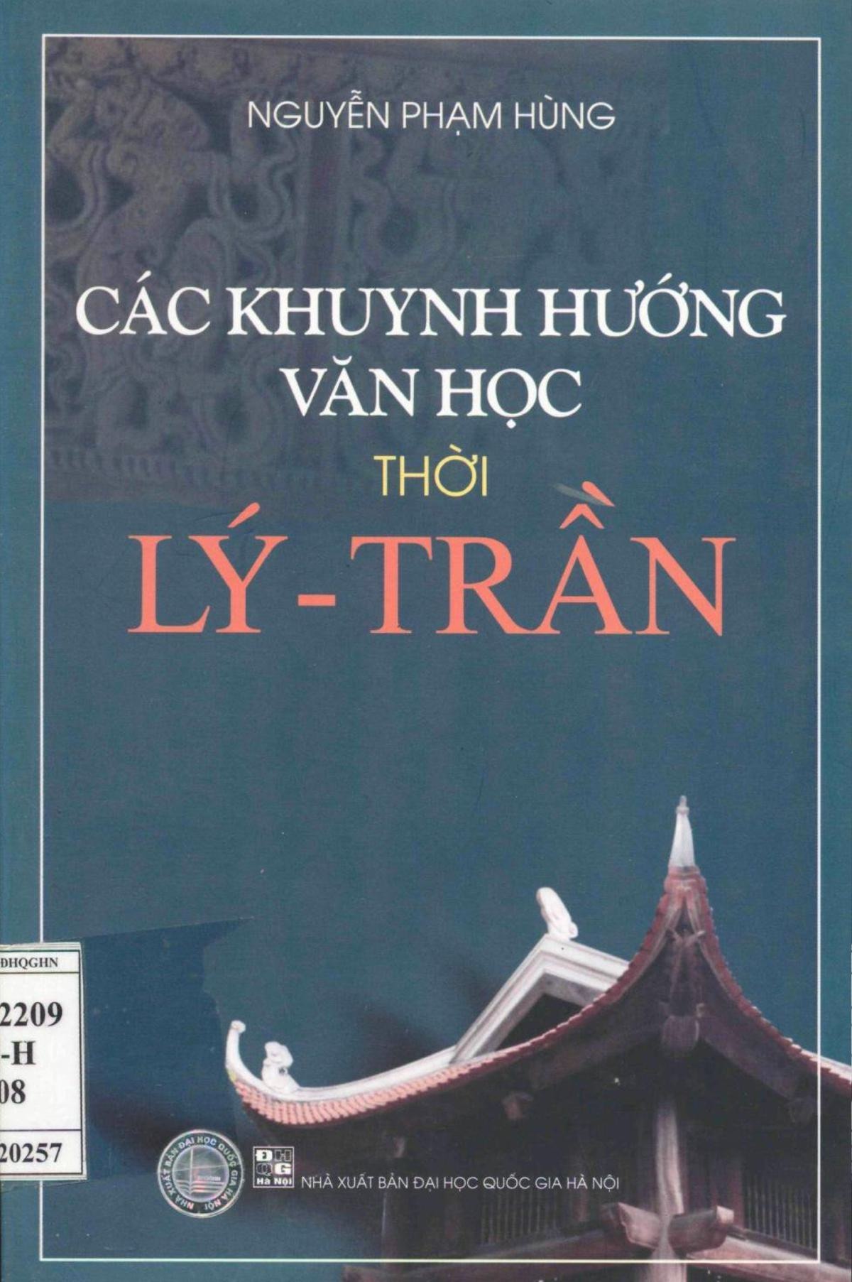 Sách Các khuynh hướng văn học thời Lý - Trần