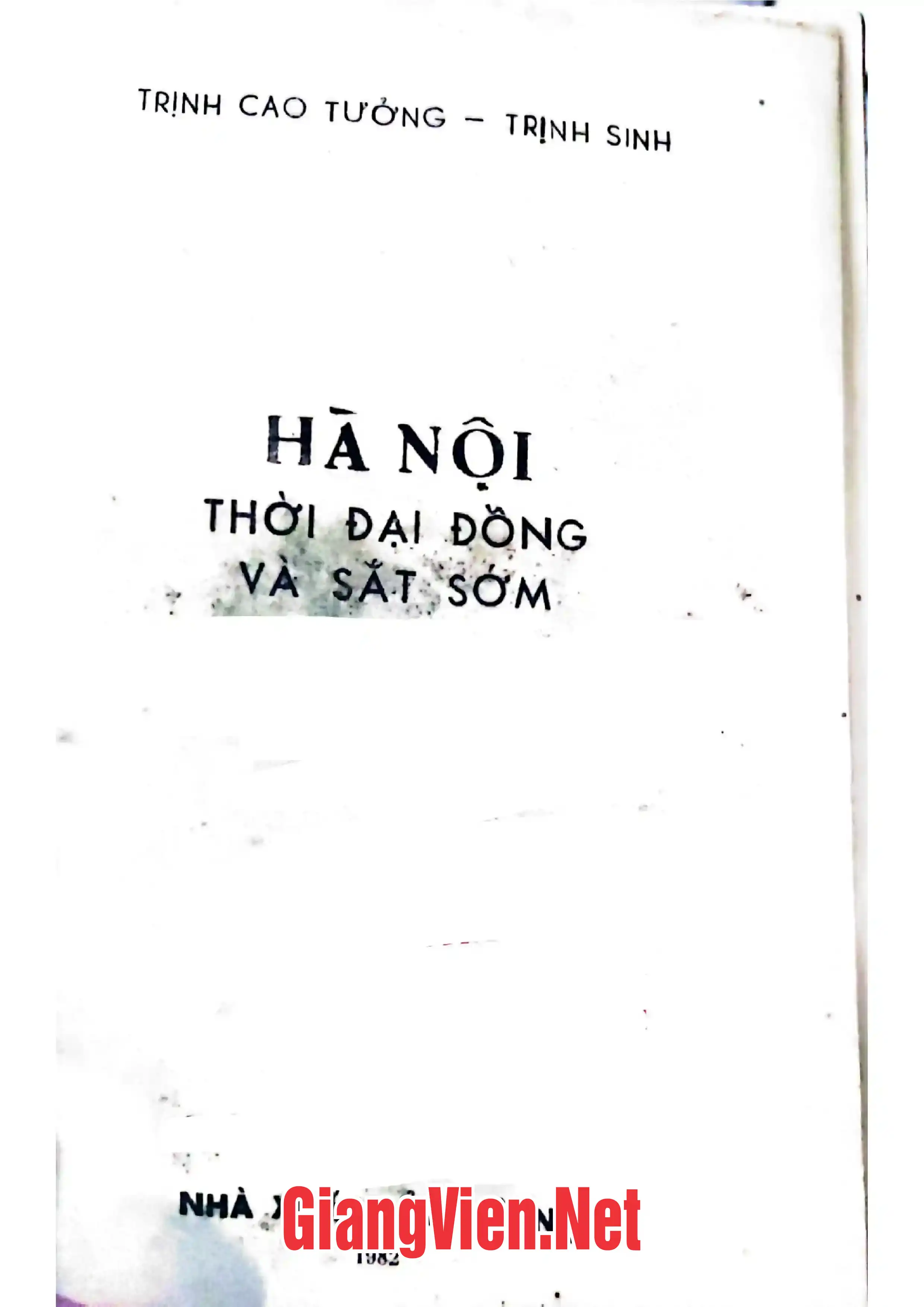 Hà Nội thời đại đồng và sắt sớm