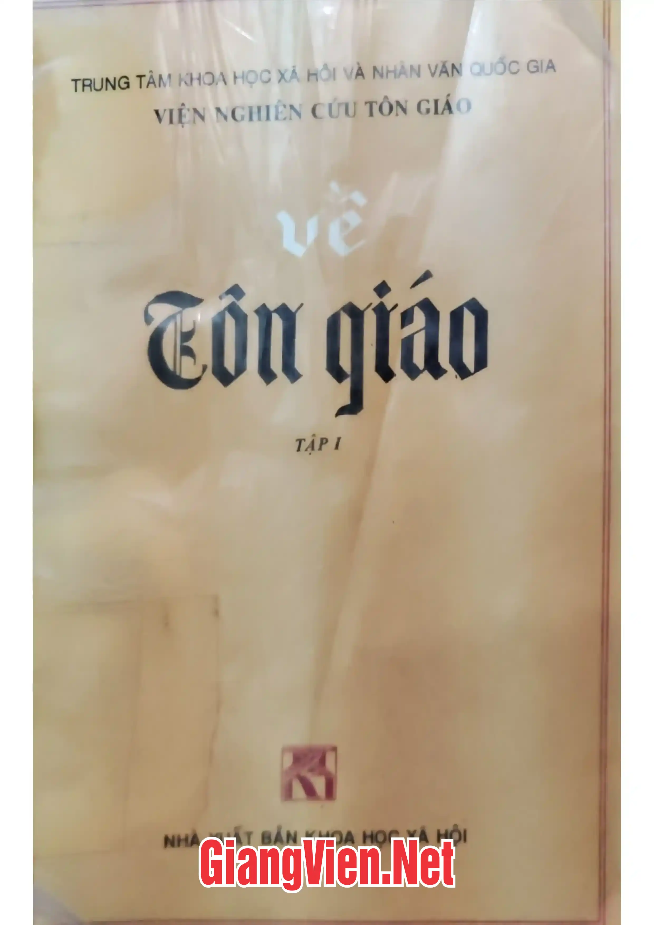 Về Tôn giáo, tập 1