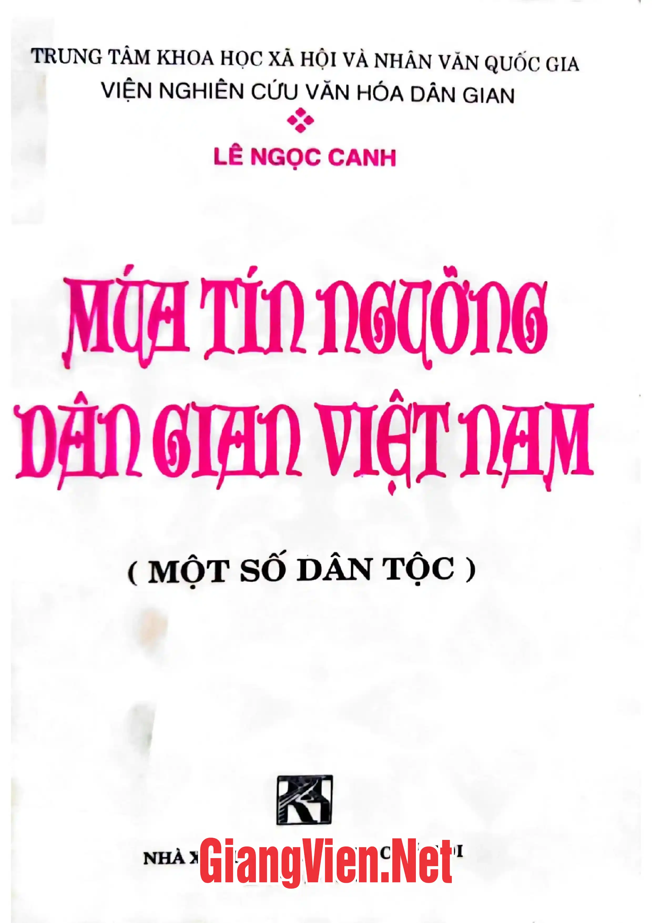 Múa tín ngưỡng dân gian Việt Nam Một số dân tộc