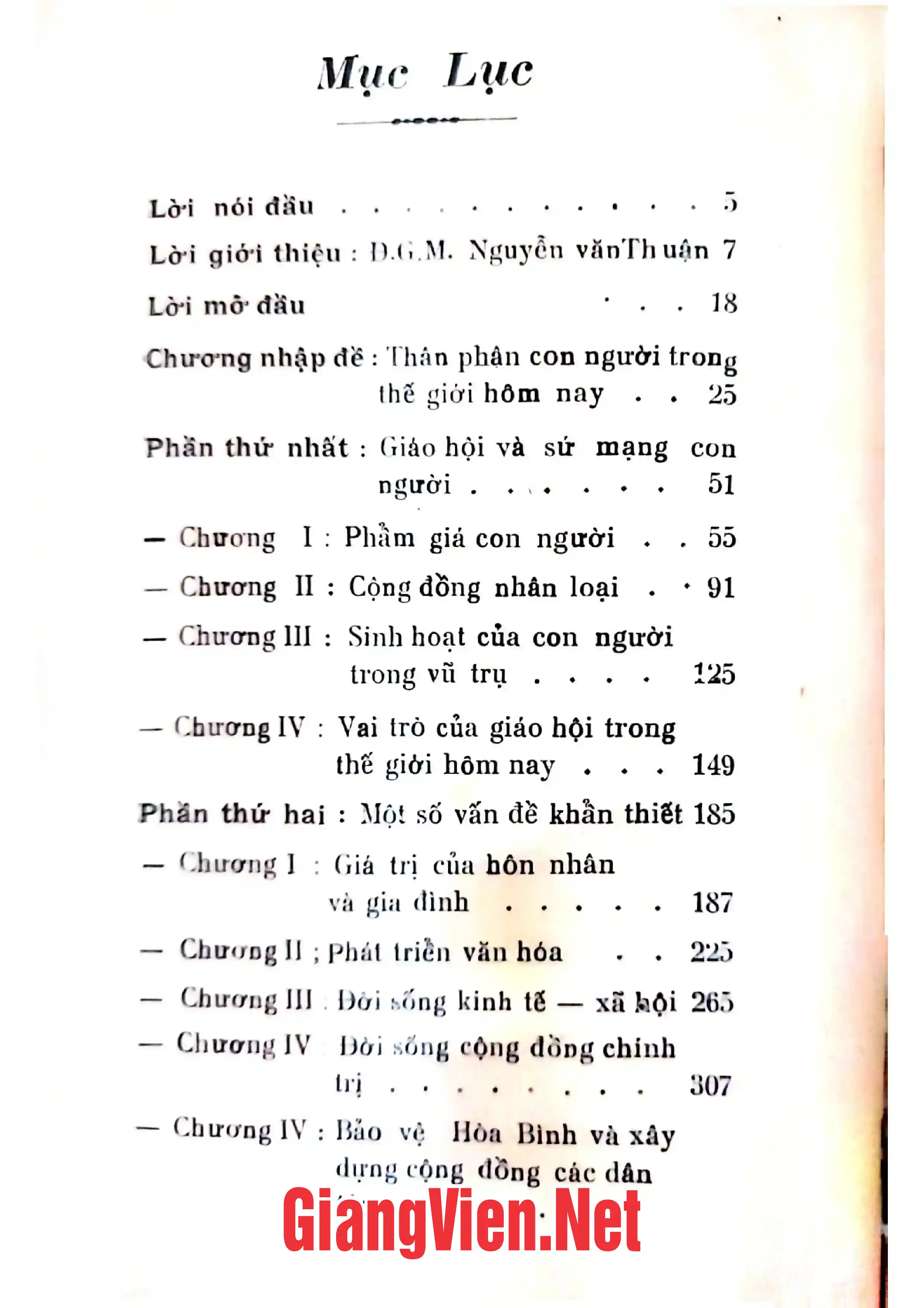 Ảnh minh họa nội dung cuốn sách: Hiến chế mục vụ về Giáo hội trong thế giới hôm nay