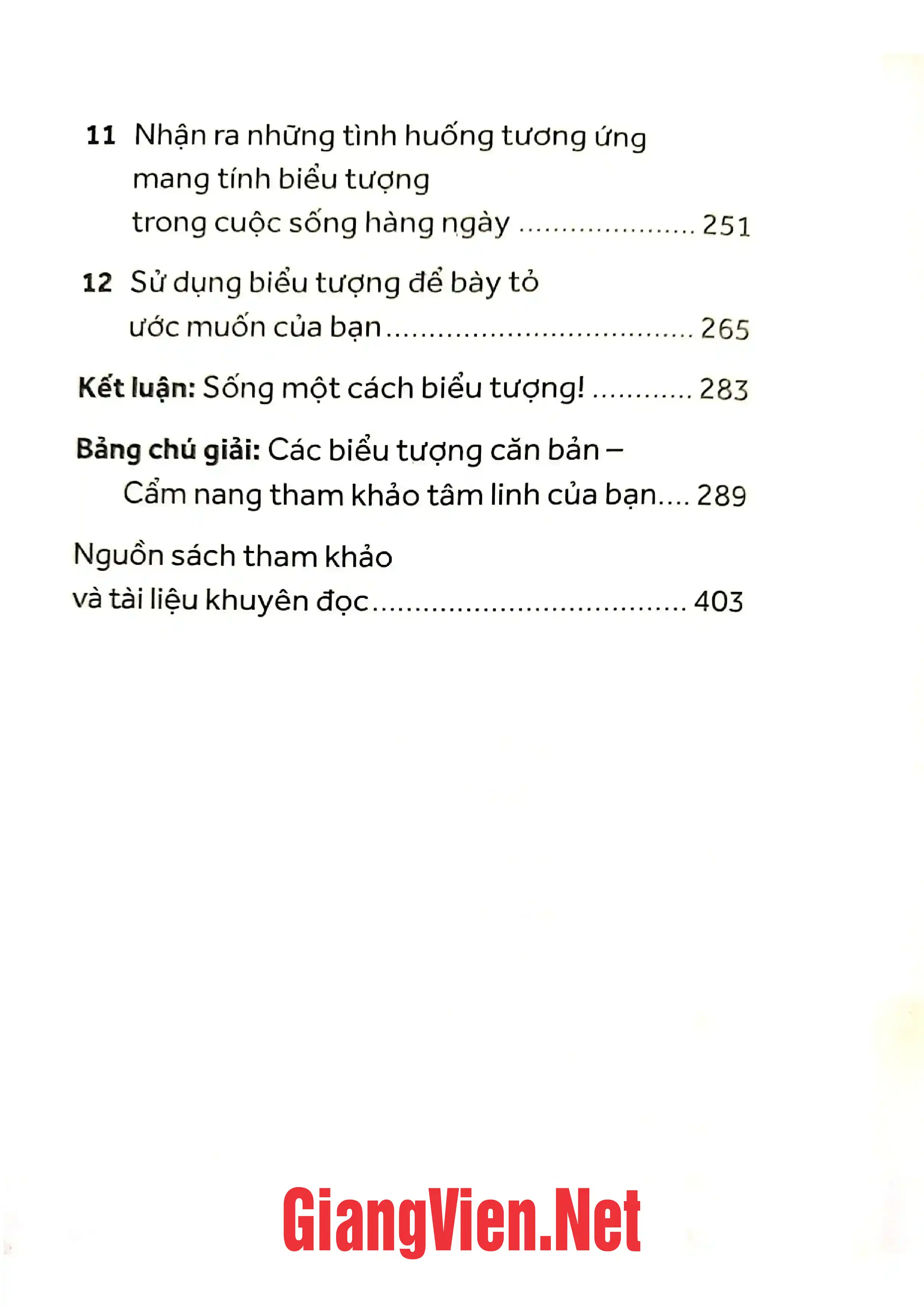 Ảnh minh họa nội dung cuốn sách: Cuốn sách về các biểu tượng tâm linh