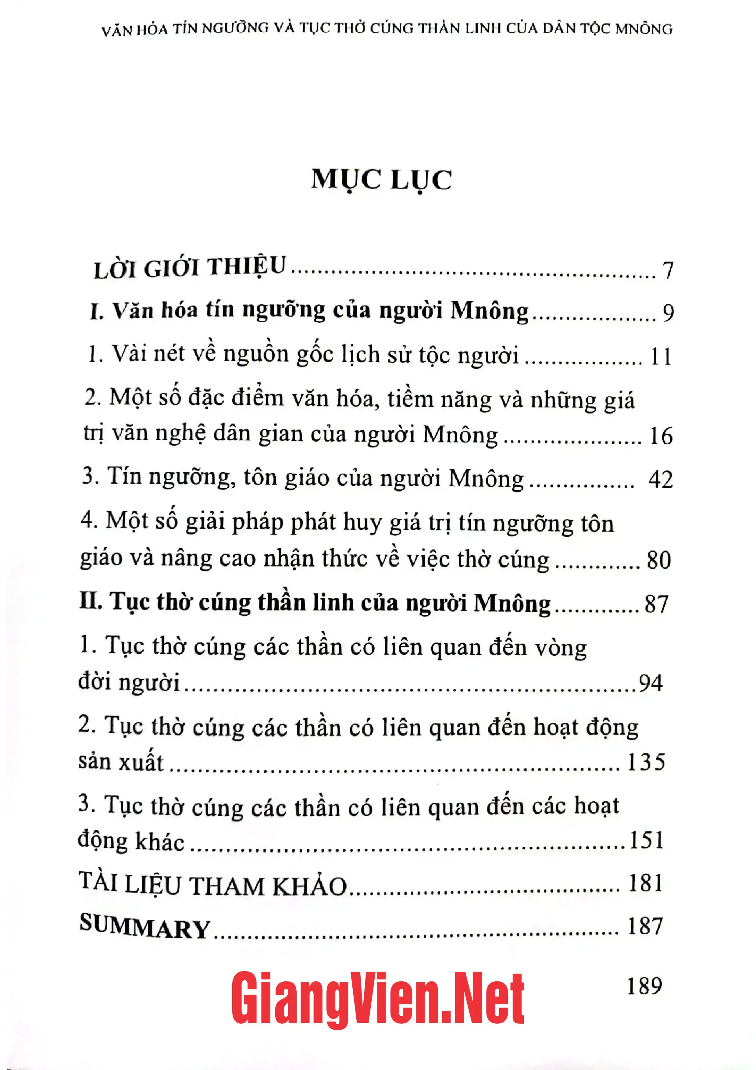 Ảnh minh họa nội dung cuốn sách: Văn hóa tín ngưỡng và tục thờ cúng thần linh của dân tộc MNông