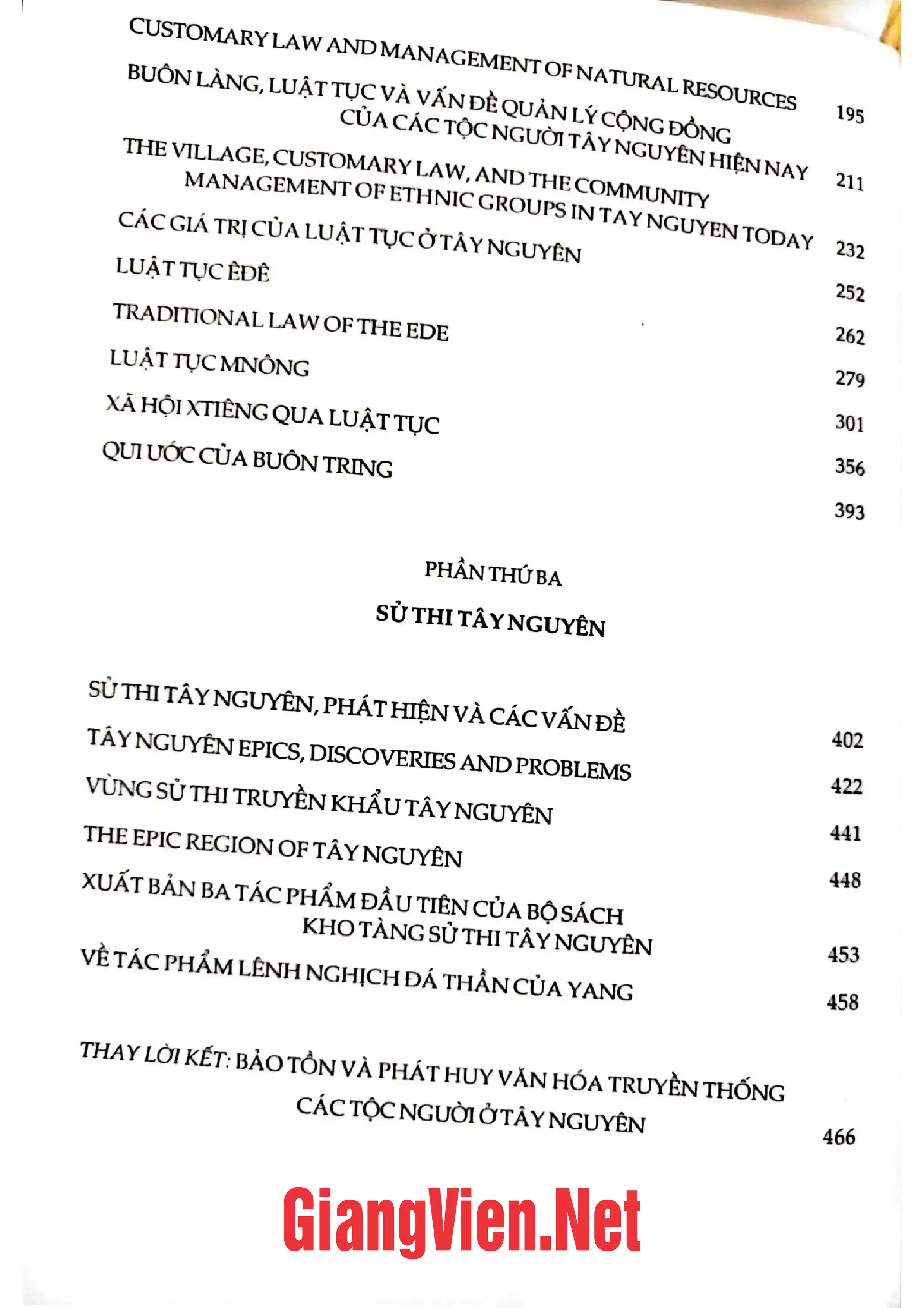 Ảnh minh họa nội dung cuốn sách: Những mảng màu văn hóa Tây Nguyên