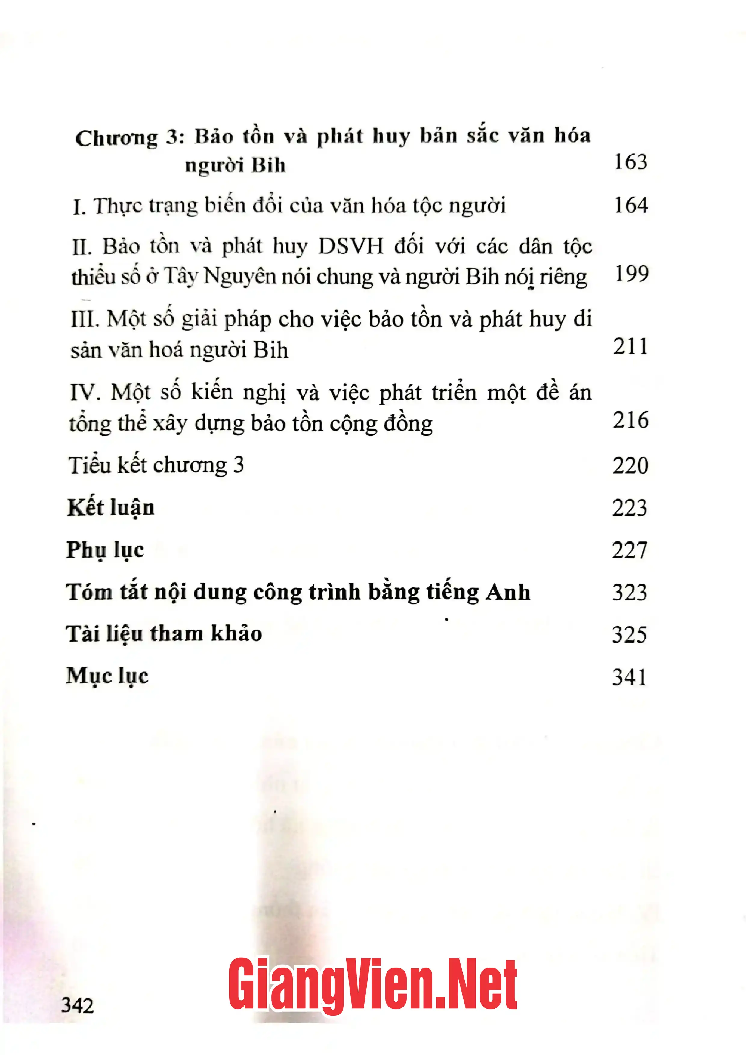 Ảnh minh họa nội dung cuốn sách: Góp phần bảo tồn văn hóa người Bih Tây Nguyên