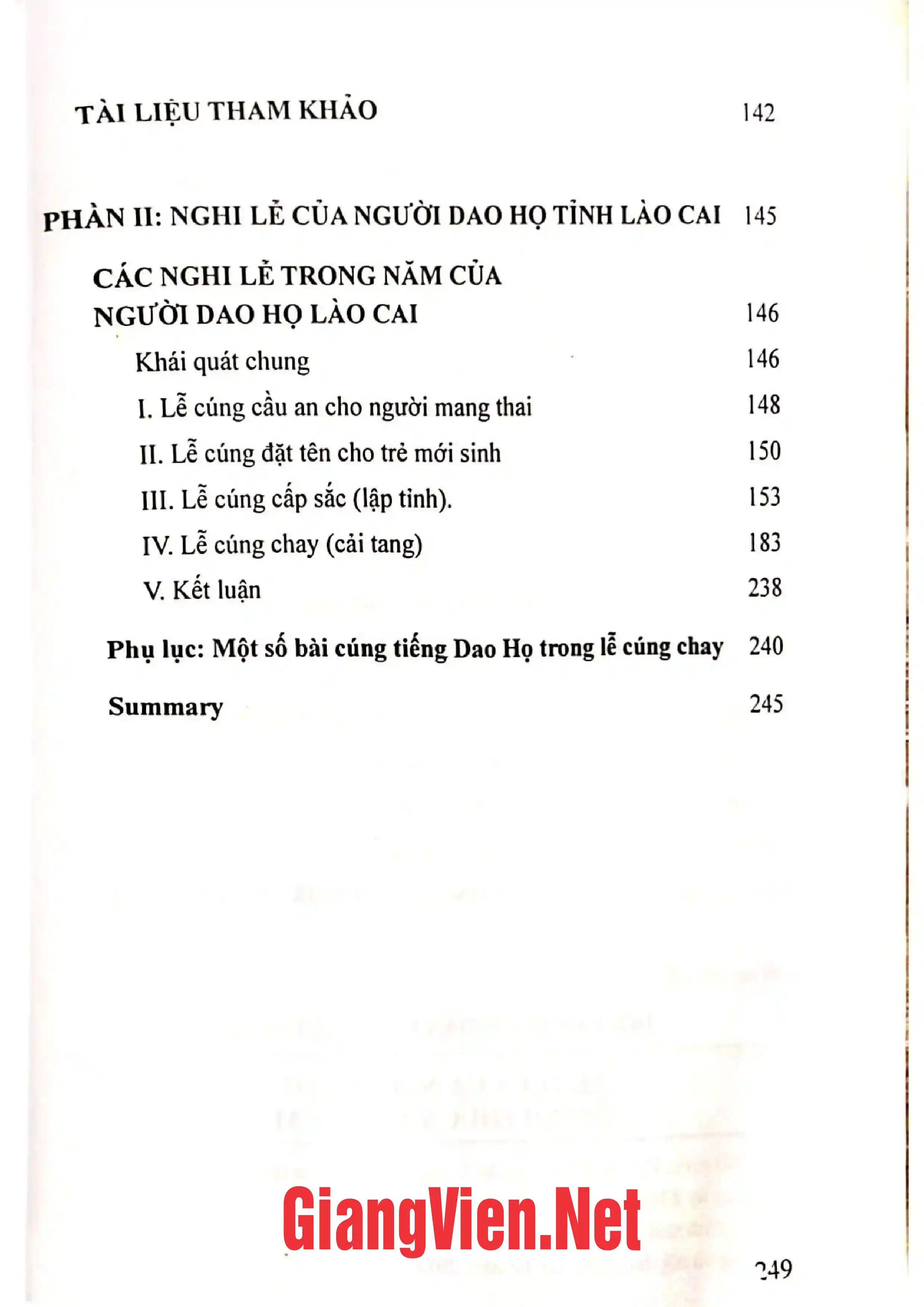 Ảnh minh họa nội dung cuốn sách: Lễ tục của người Dao ở Vĩnh Phúc và Lào Cai
