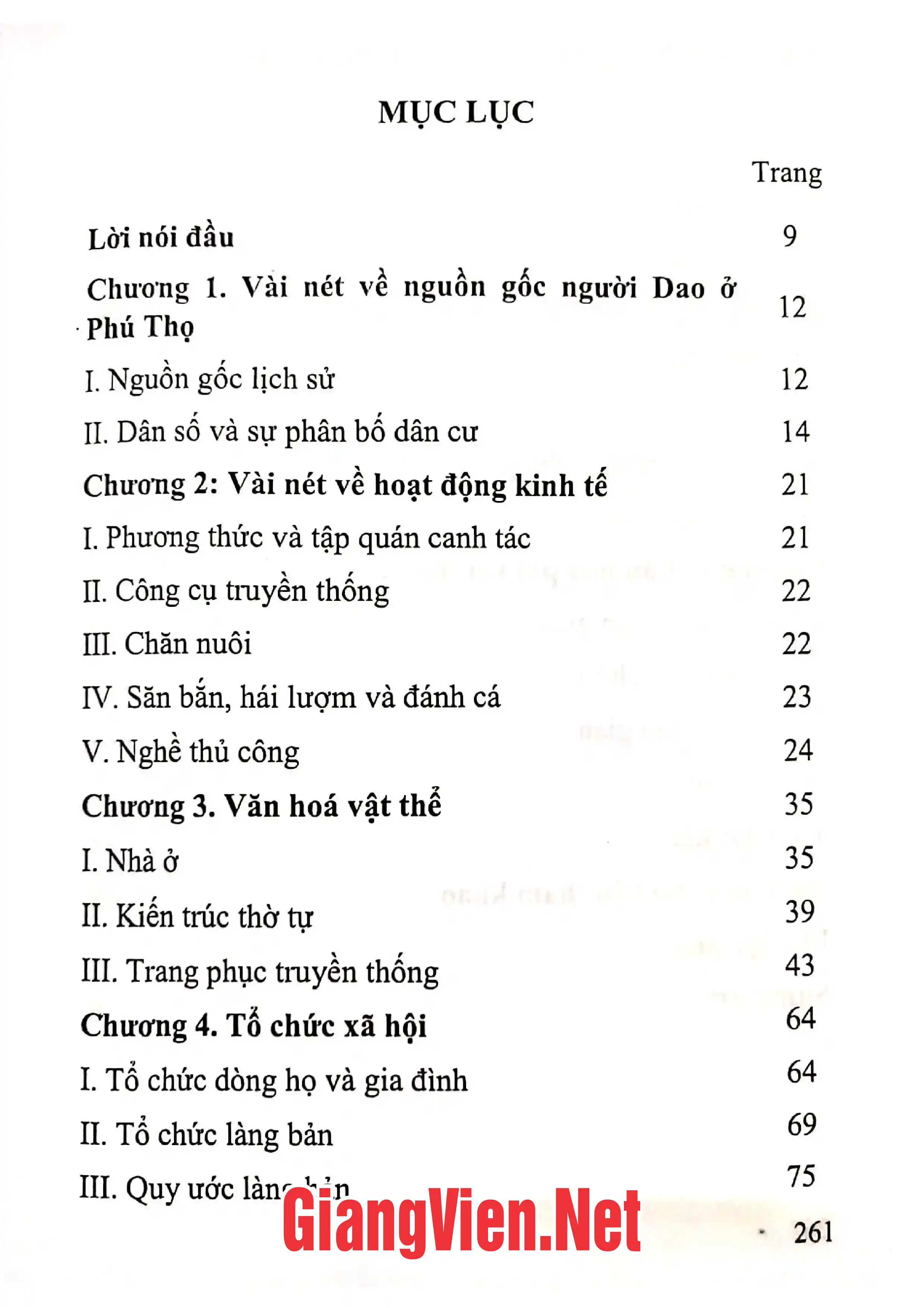 Ảnh minh họa nội dung cuốn sách: Văn hóa dân gian dân tộc Dao ở Phú Thọ