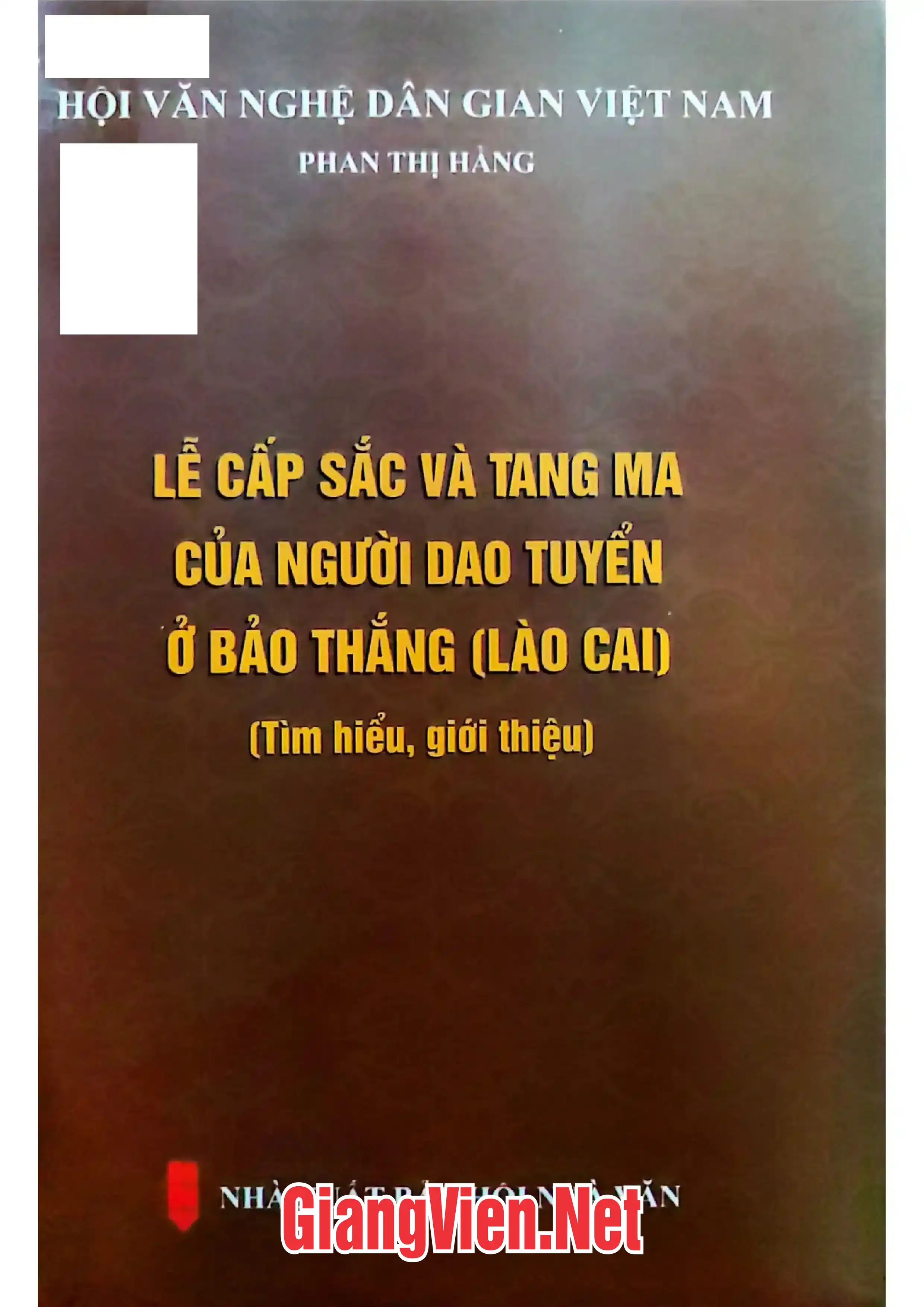 Lễ cấp sắc và tang ma của người Dao Tuyển ở Bảo Thắng Lào Cai