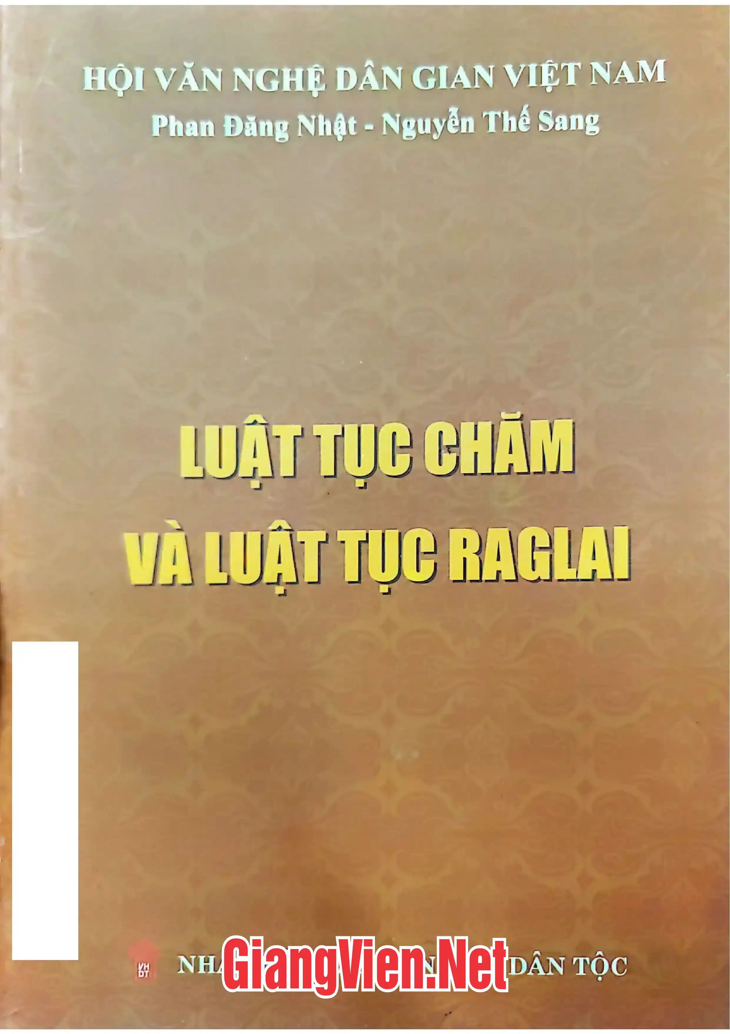 Luật tục Chăm và luật tục Raglai