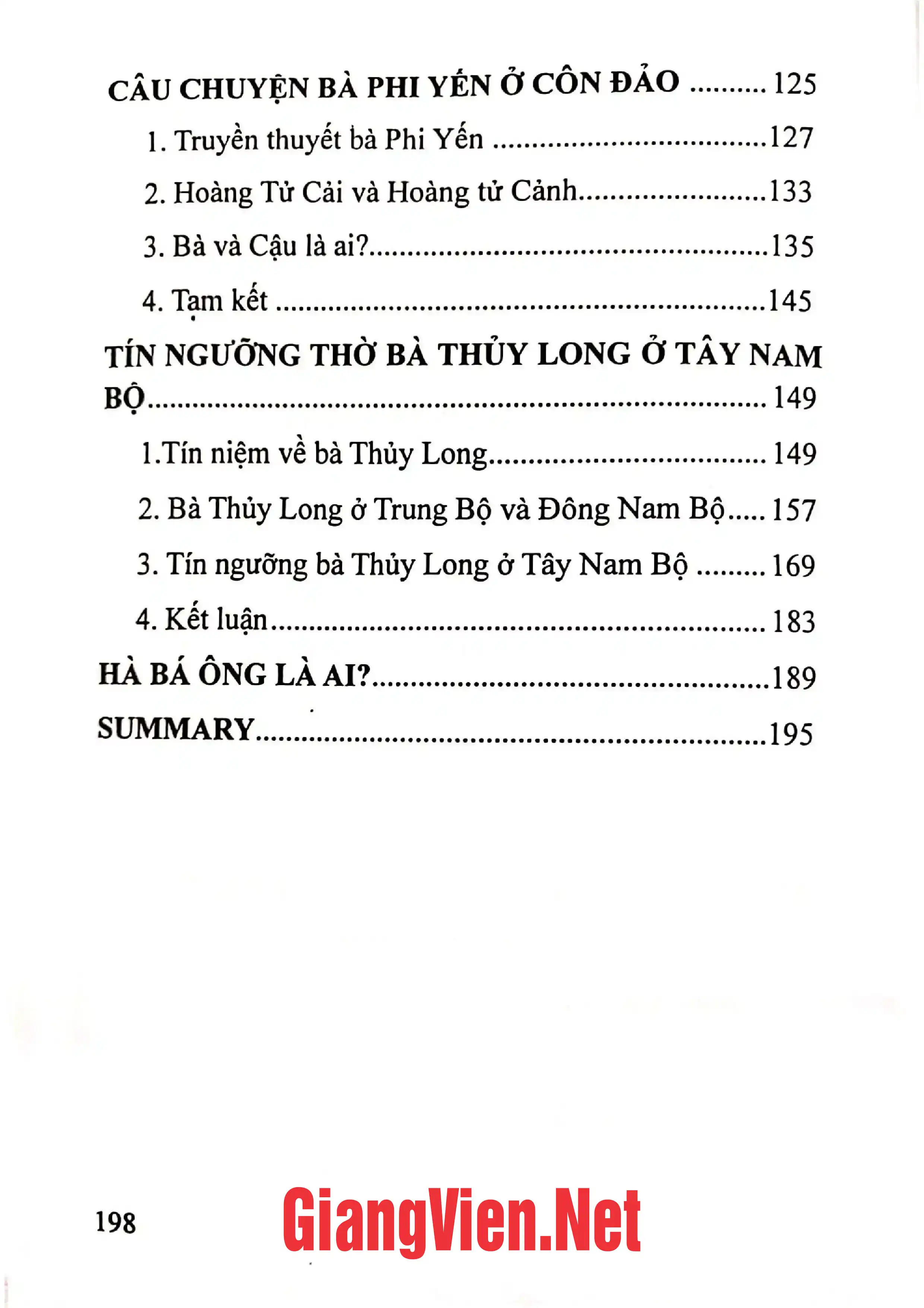 Ảnh minh họa nội dung cuốn sách: Tín ngưỡng thờ thủy thần ở Nam bộ