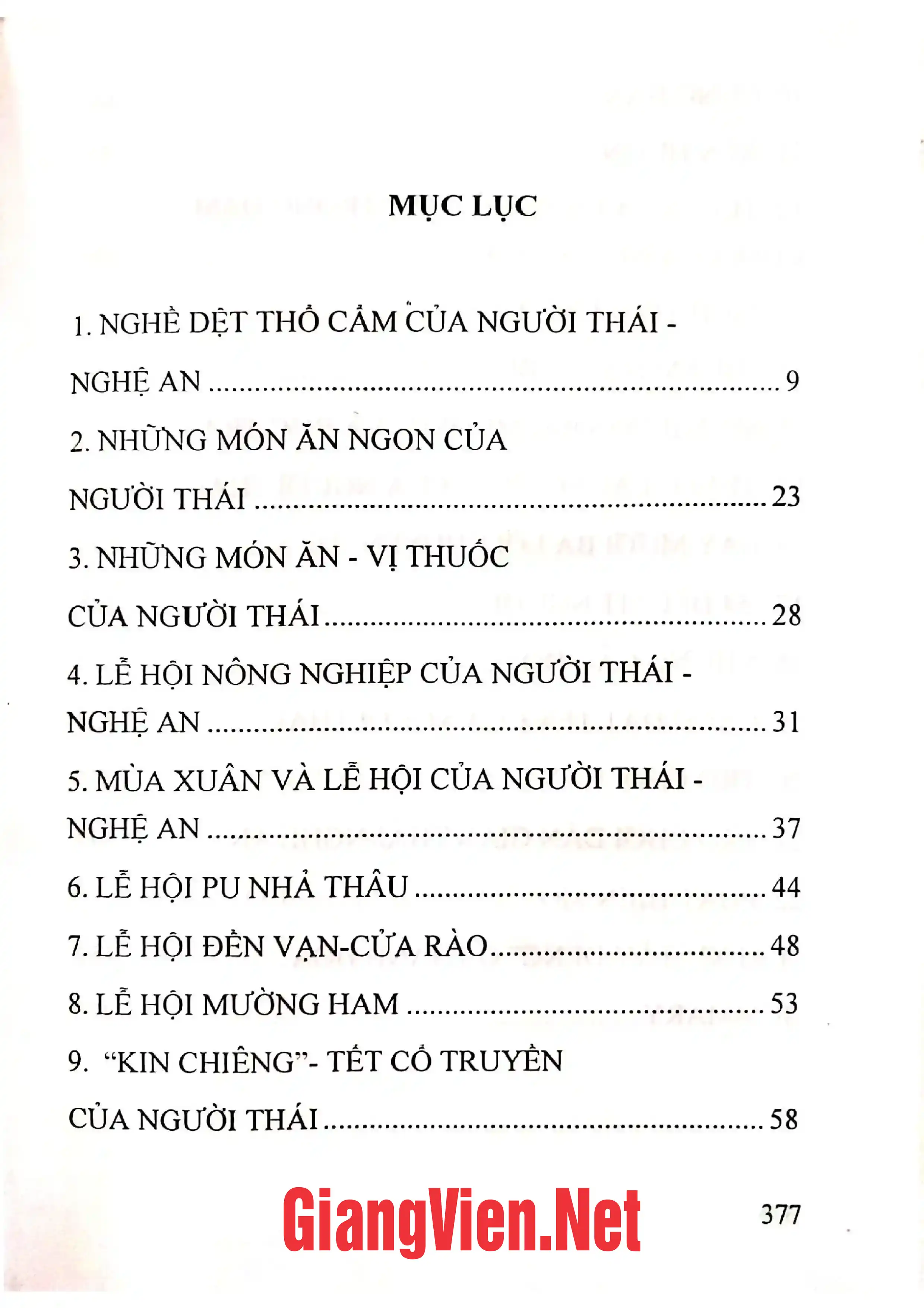 Ảnh minh họa nội dung cuốn sách: Văn hóa Thái tìm hiểu và khám phá tập 3 Khảo sát giới thiệu