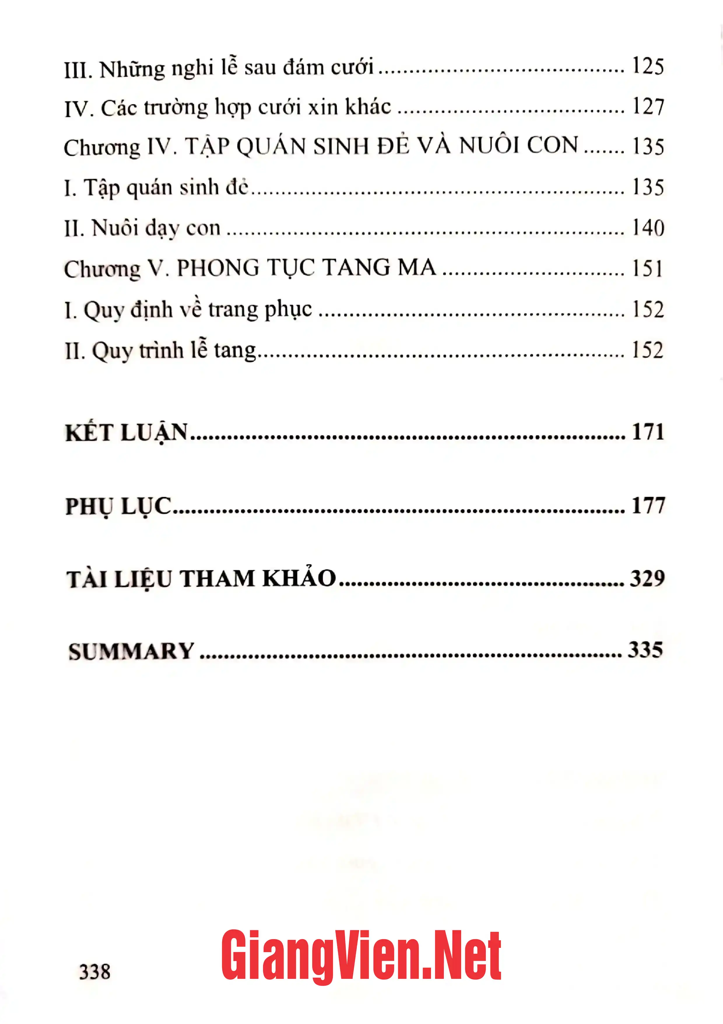 Ảnh minh họa nội dung cuốn sách: Phong tục tập quá của người Tày Thanh ở Nghệ An
