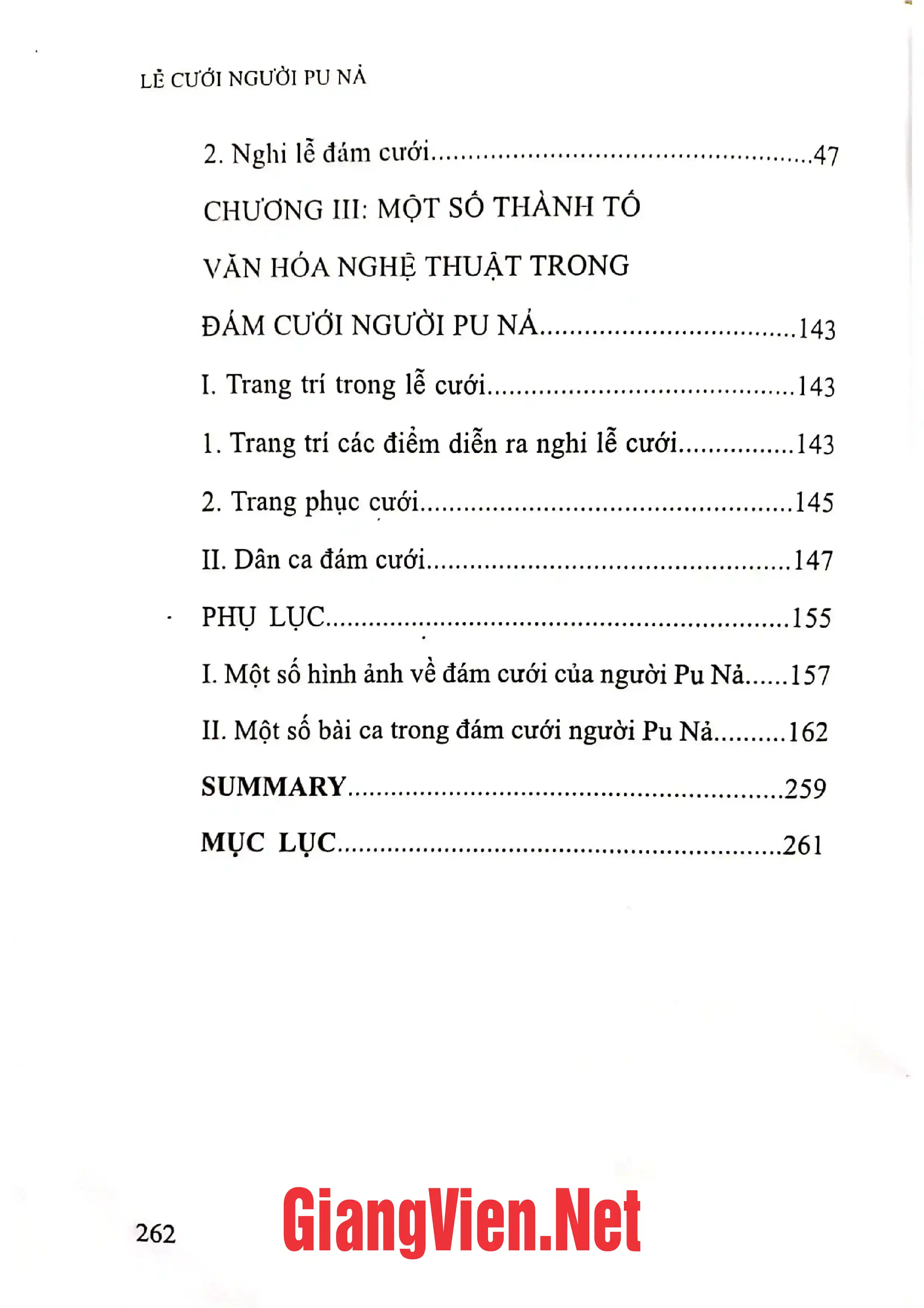 Ảnh minh họa nội dung cuốn sách: Lễ cưới người Pu Nả
