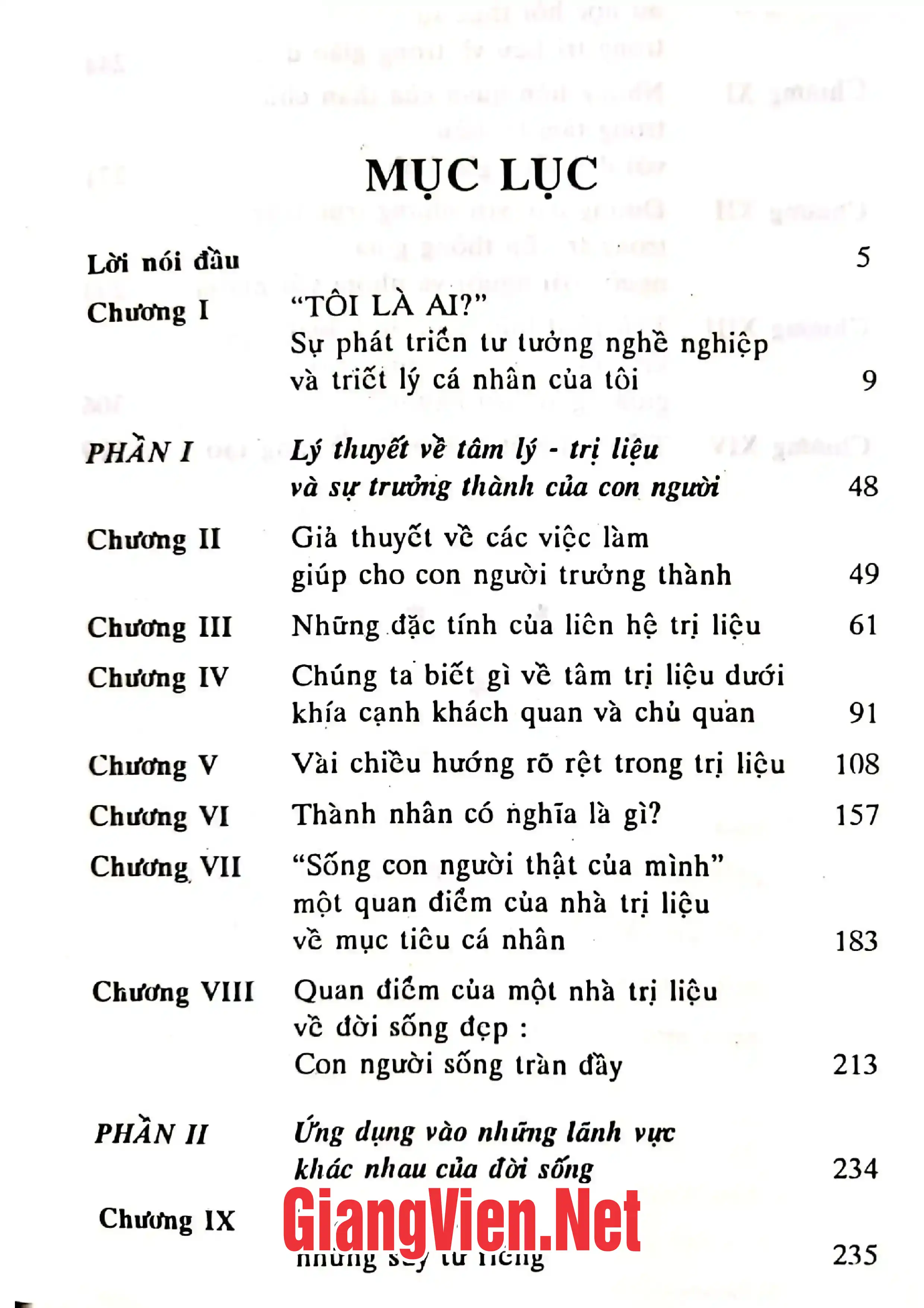 Ảnh minh họa nội dung cuốn sách: Tiến trình thành nhân