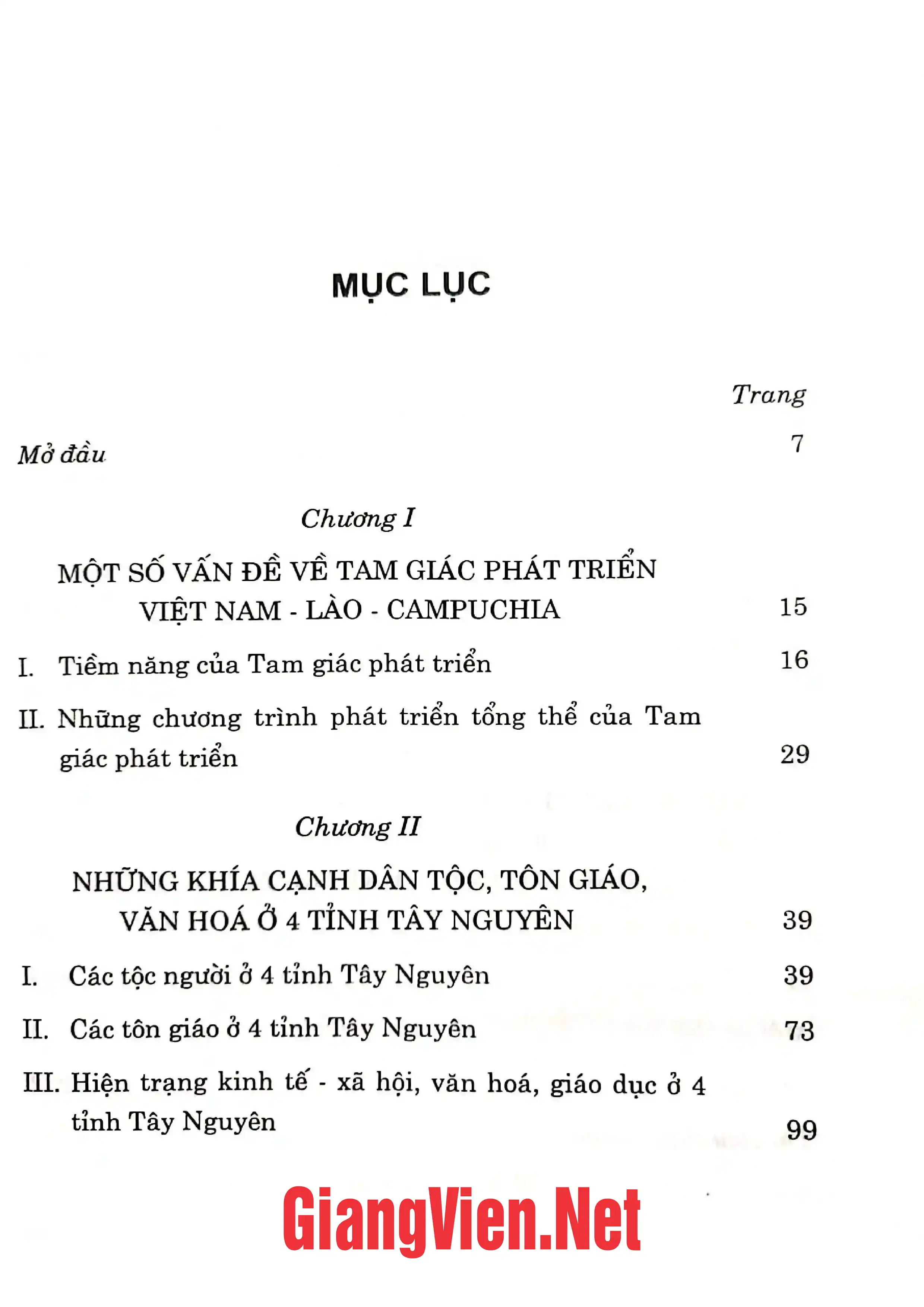Ảnh minh họa nội dung cuốn sách: Những khía cạnh dân tộc - Tôn giáo - Văn hóa trong tam giác phát triển Việt Nam - Lào - Campuchia