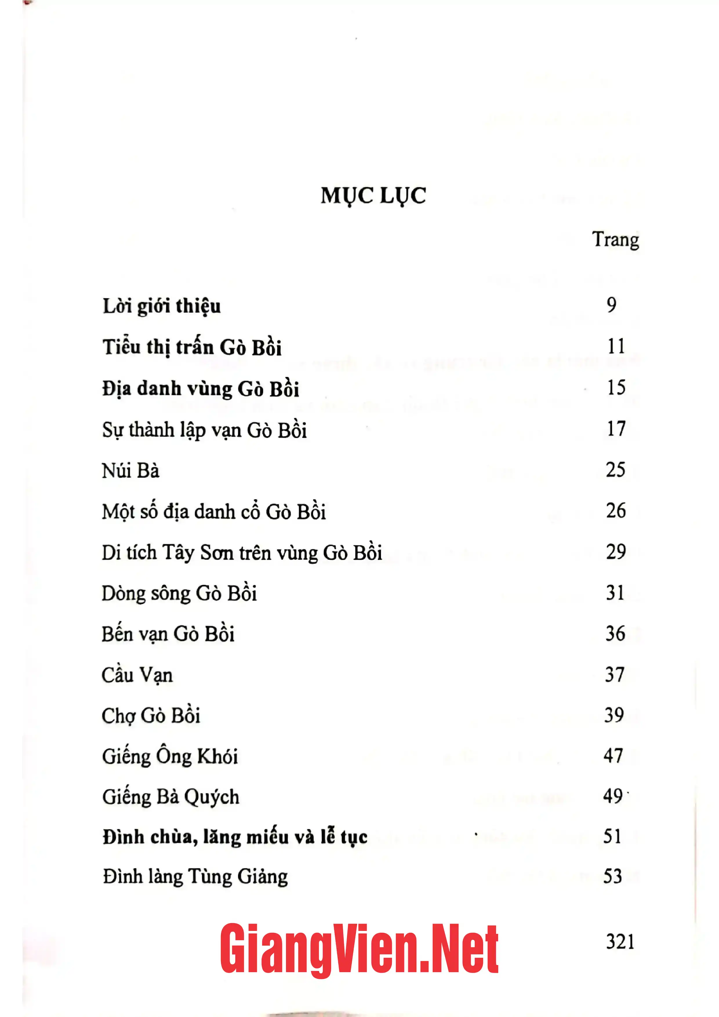 Ảnh minh họa nội dung cuốn sách: Văn hóa làng Gò Bồi