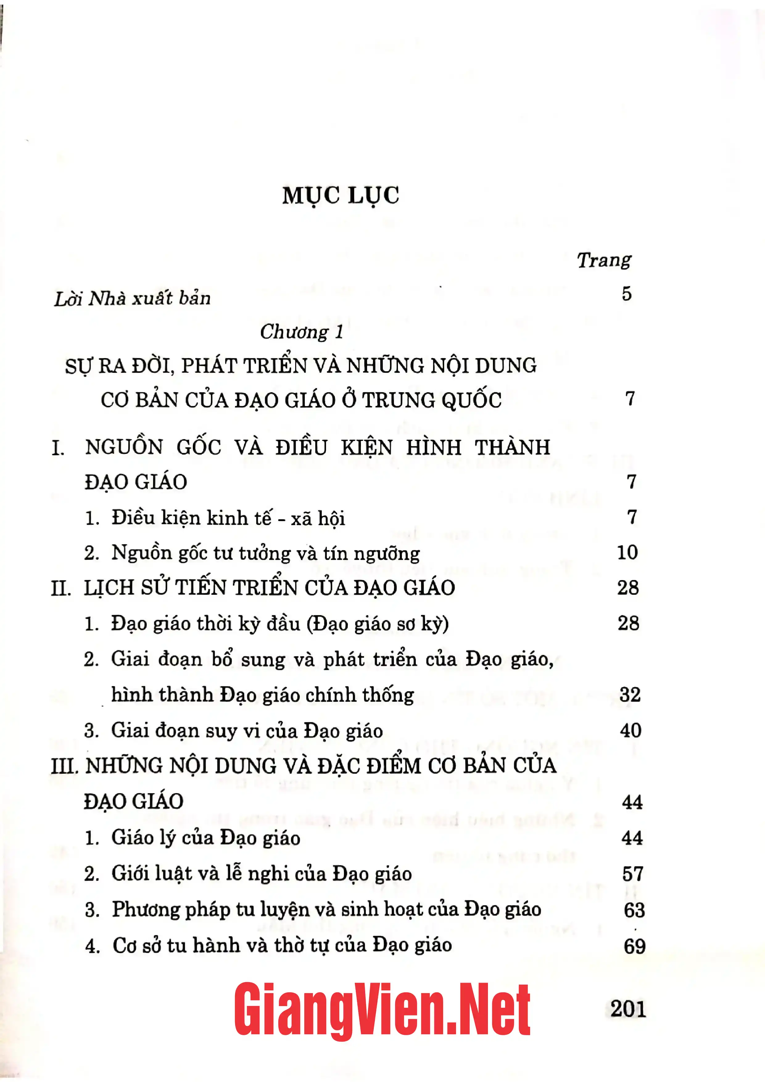 Ảnh minh họa nội dung cuốn sách: Đạo giáo và những biểu hiện trong tín ngưỡng dân gian Việt Nam