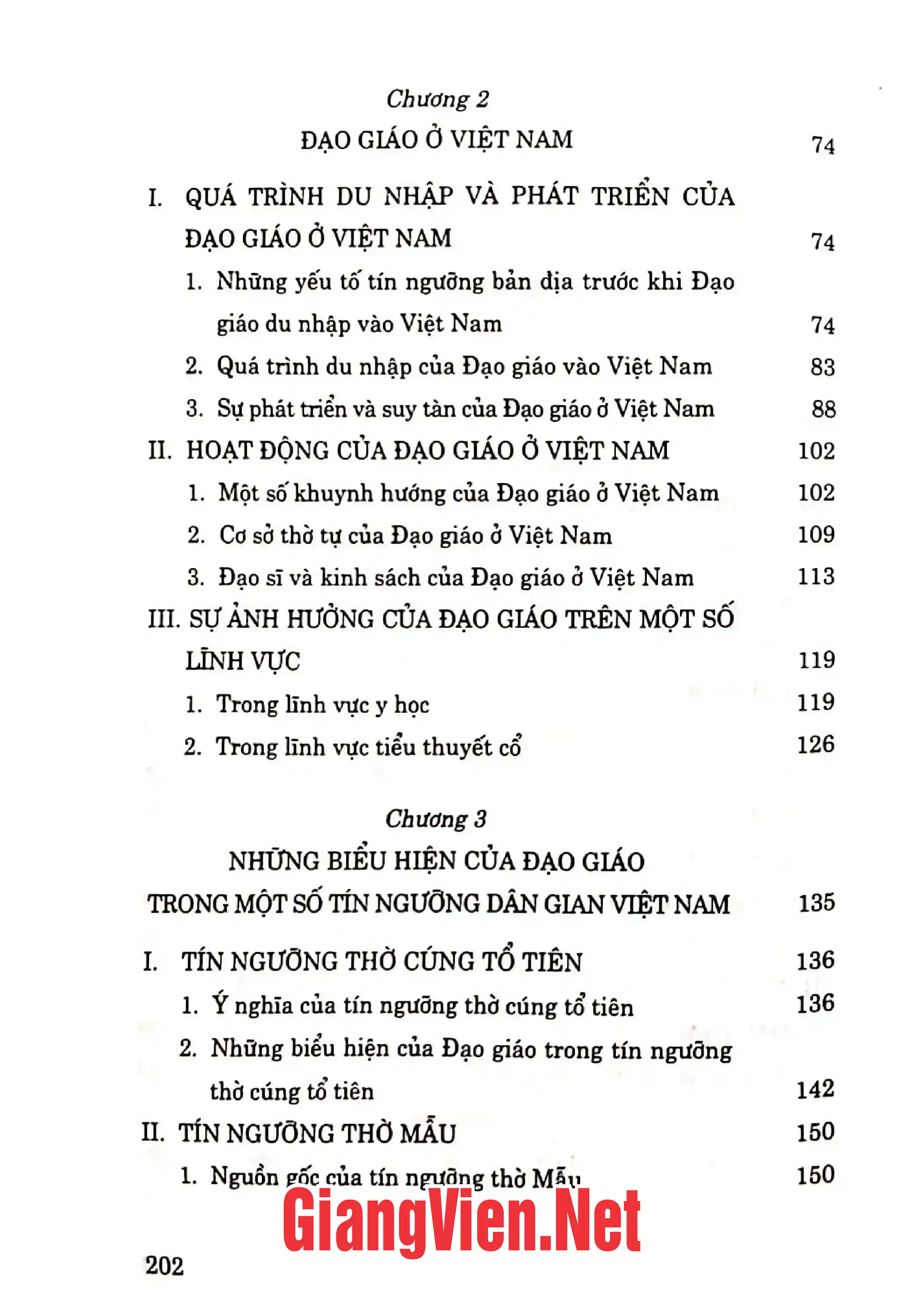 Ảnh minh họa nội dung cuốn sách: Đạo giáo và những biểu hiện trong tín ngưỡng dân gian Việt Nam