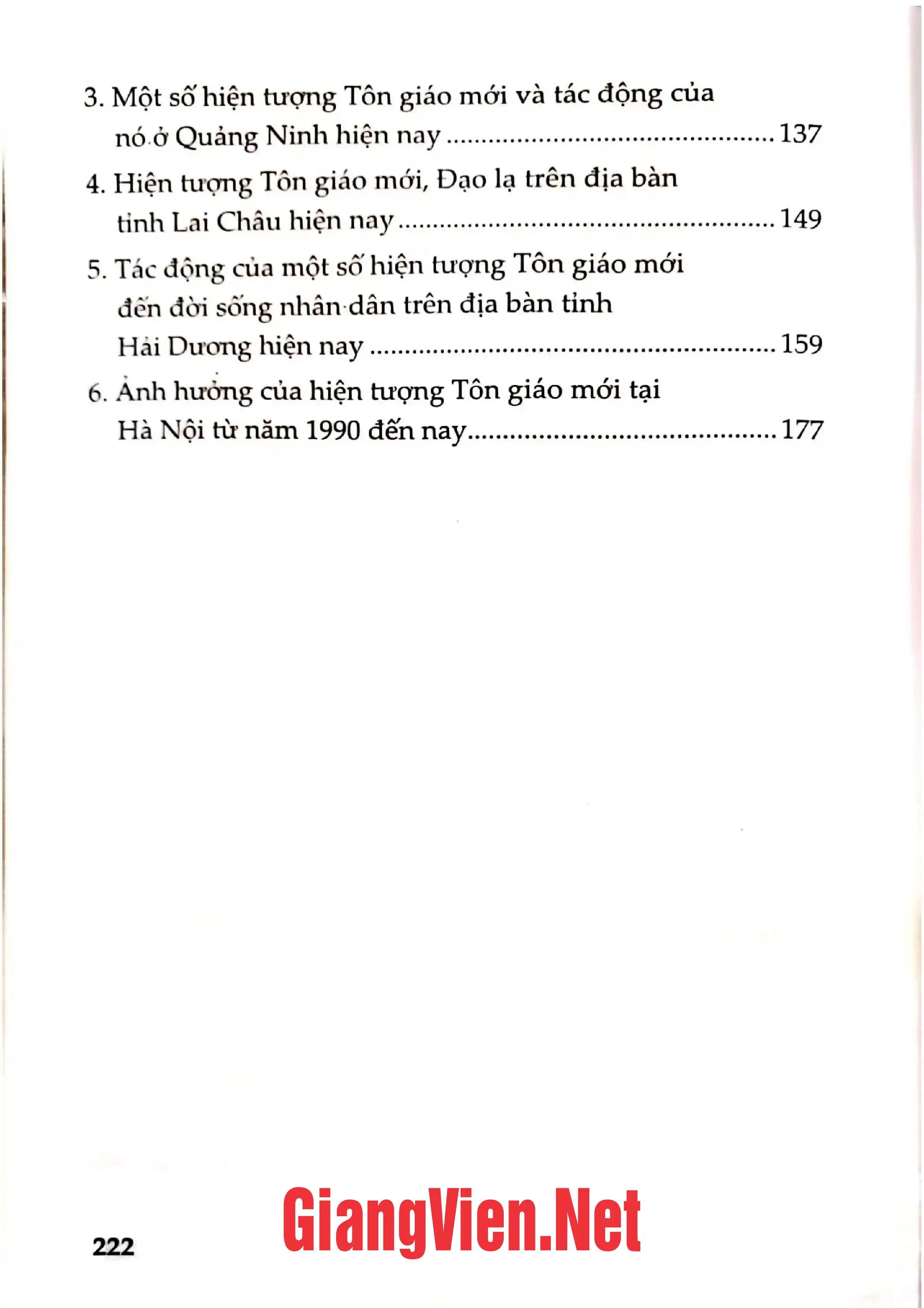 Ảnh minh họa nội dung cuốn sách: Hiện tượng Tôn giáo mới và ảnh hưởng của nó đến đời sống tinh thần của thế hệ trẻ ở miền Bắc hiện nay