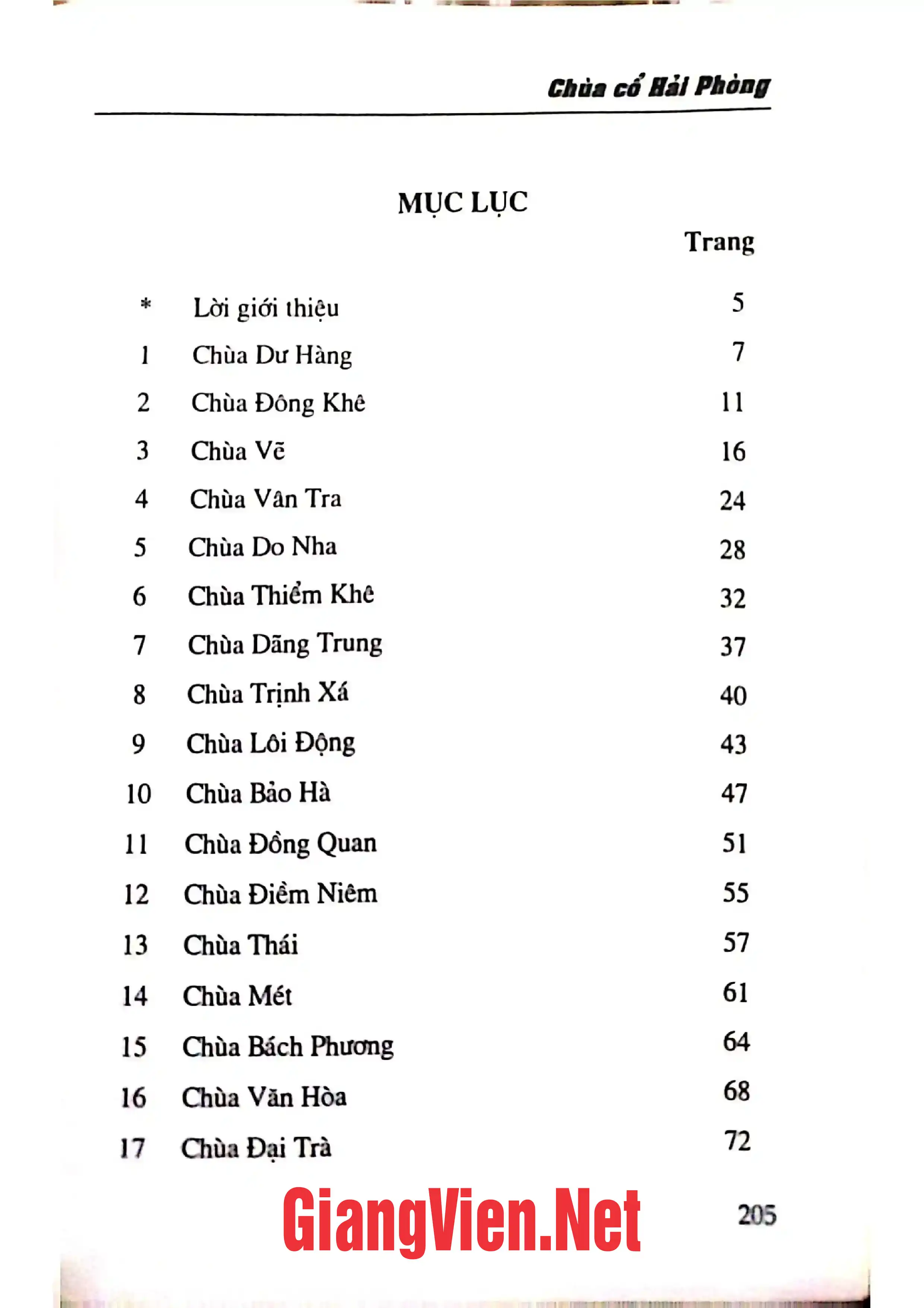 Ảnh minh họa nội dung cuốn sách: Chùa cổ Hải Phòng Tập 1