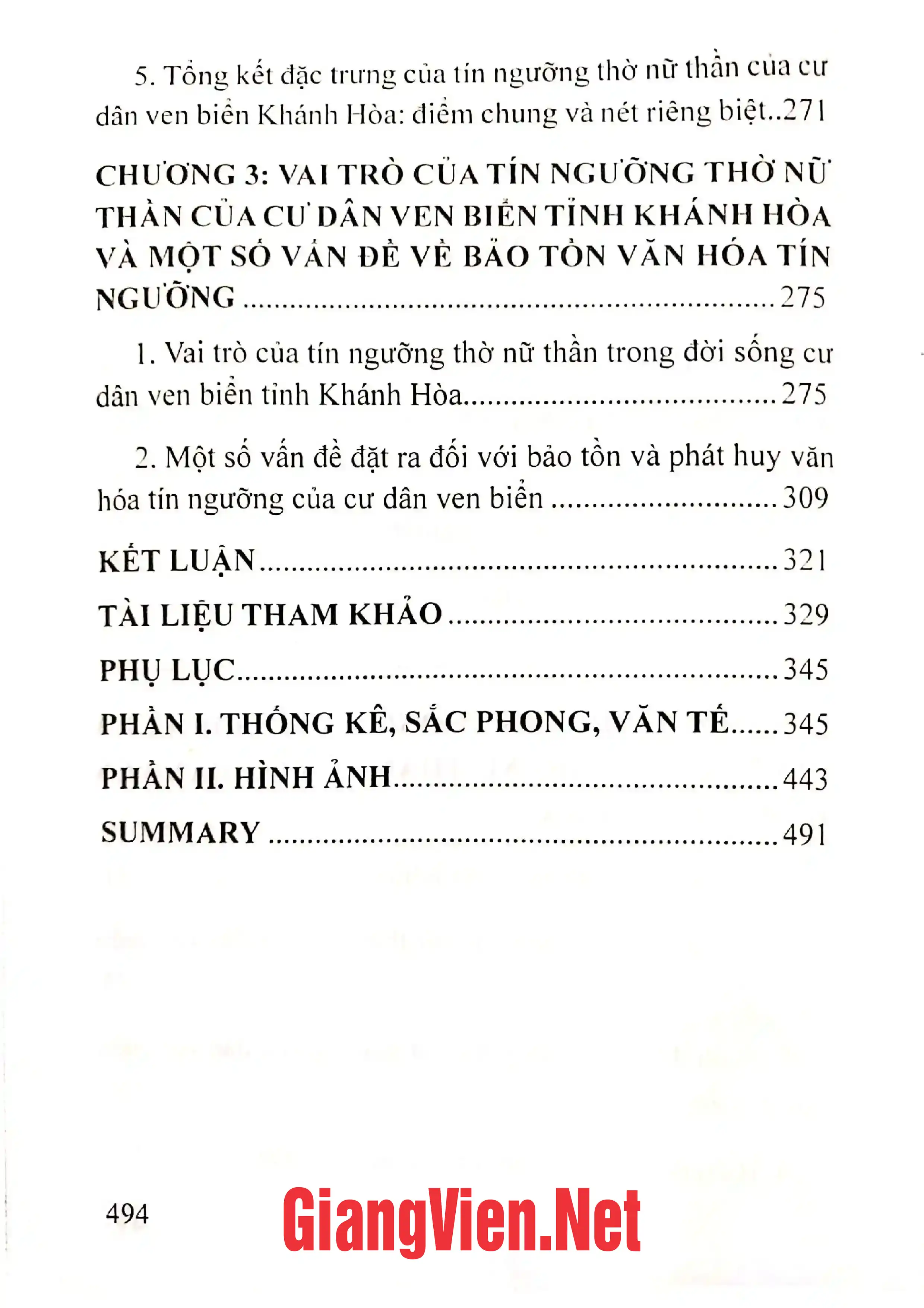 Ảnh minh họa nội dung cuốn sách: Tín ngưỡng thờ nữ thần của cư dân ven biển tỉnh Khánh Hòa