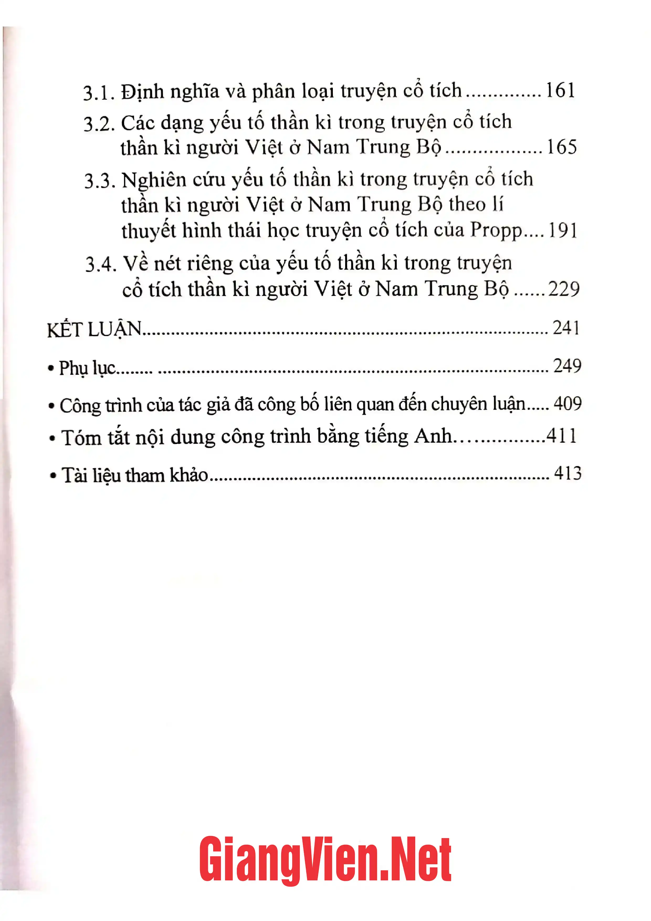 Ảnh minh họa nội dung cuốn sách: Yếu tố thần kỳ trong truyền thuyết và truyện cổ tích người Việt ở Nam Trung Bộ