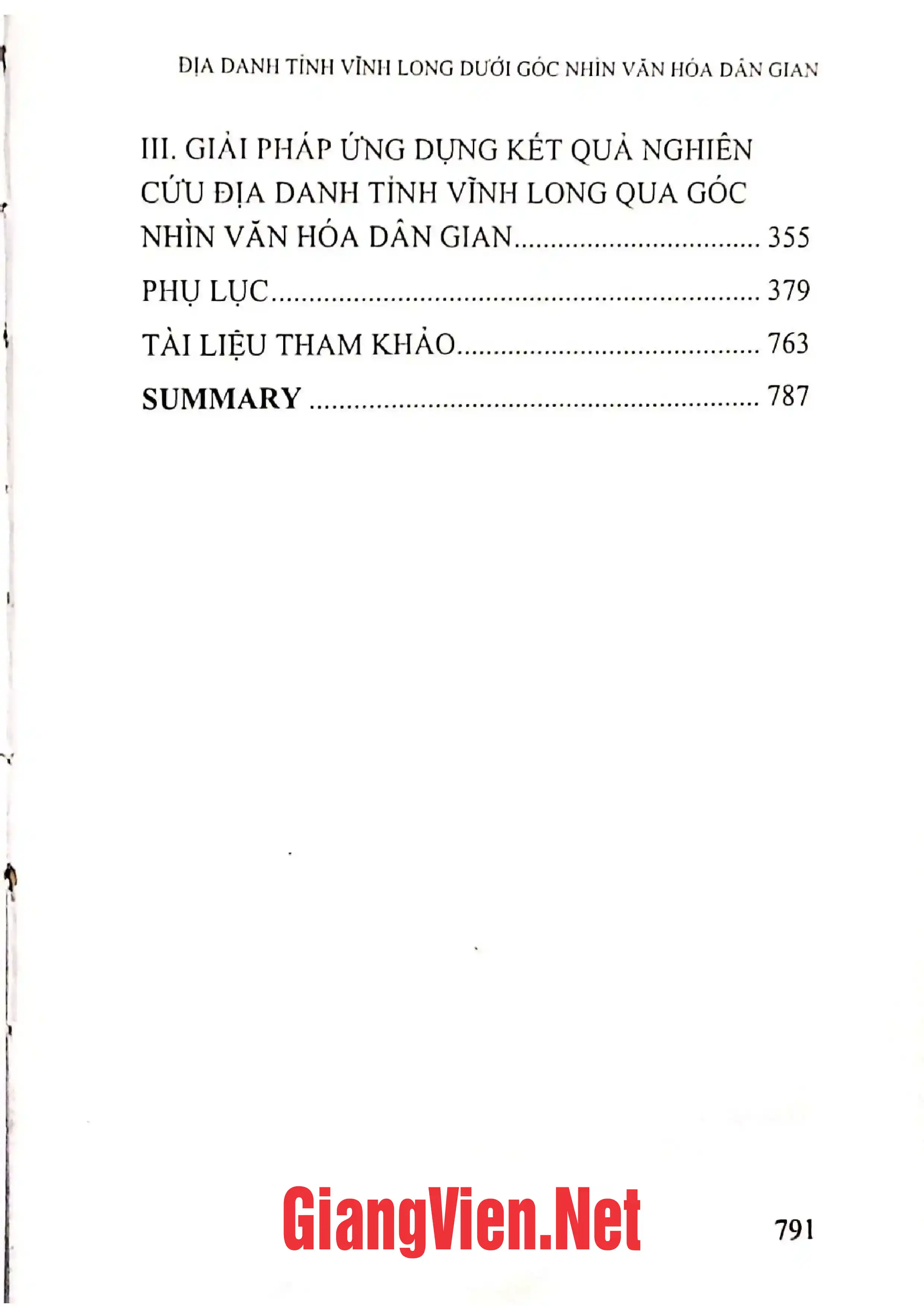 Ảnh minh họa nội dung cuốn sách: Địa danh tỉnh Vĩnh Long dưới góc nhìn văn hóa dân gian