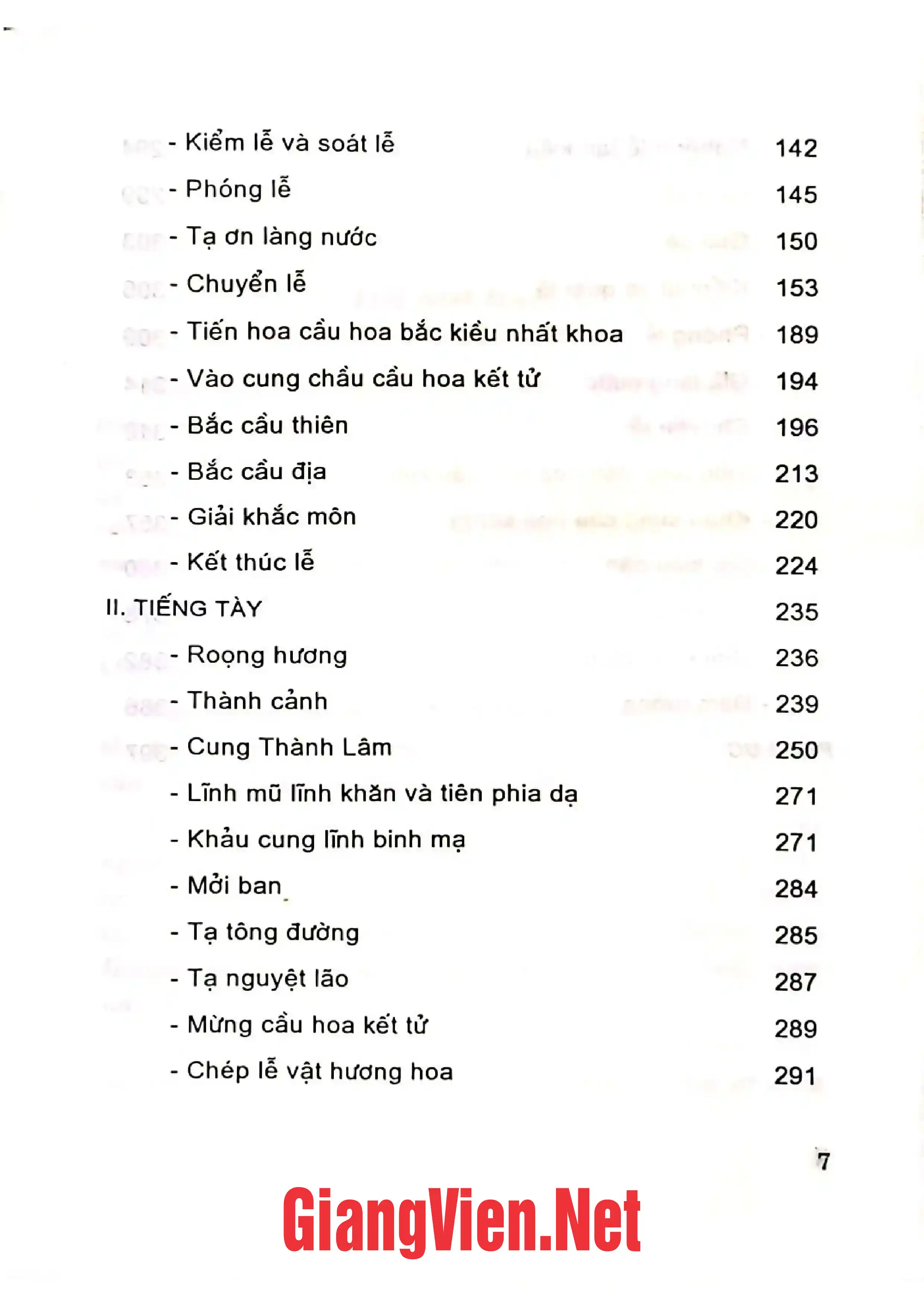 Ảnh minh họa nội dung cuốn sách: Lễ cầu tự của người Tày ở Cao Bằng