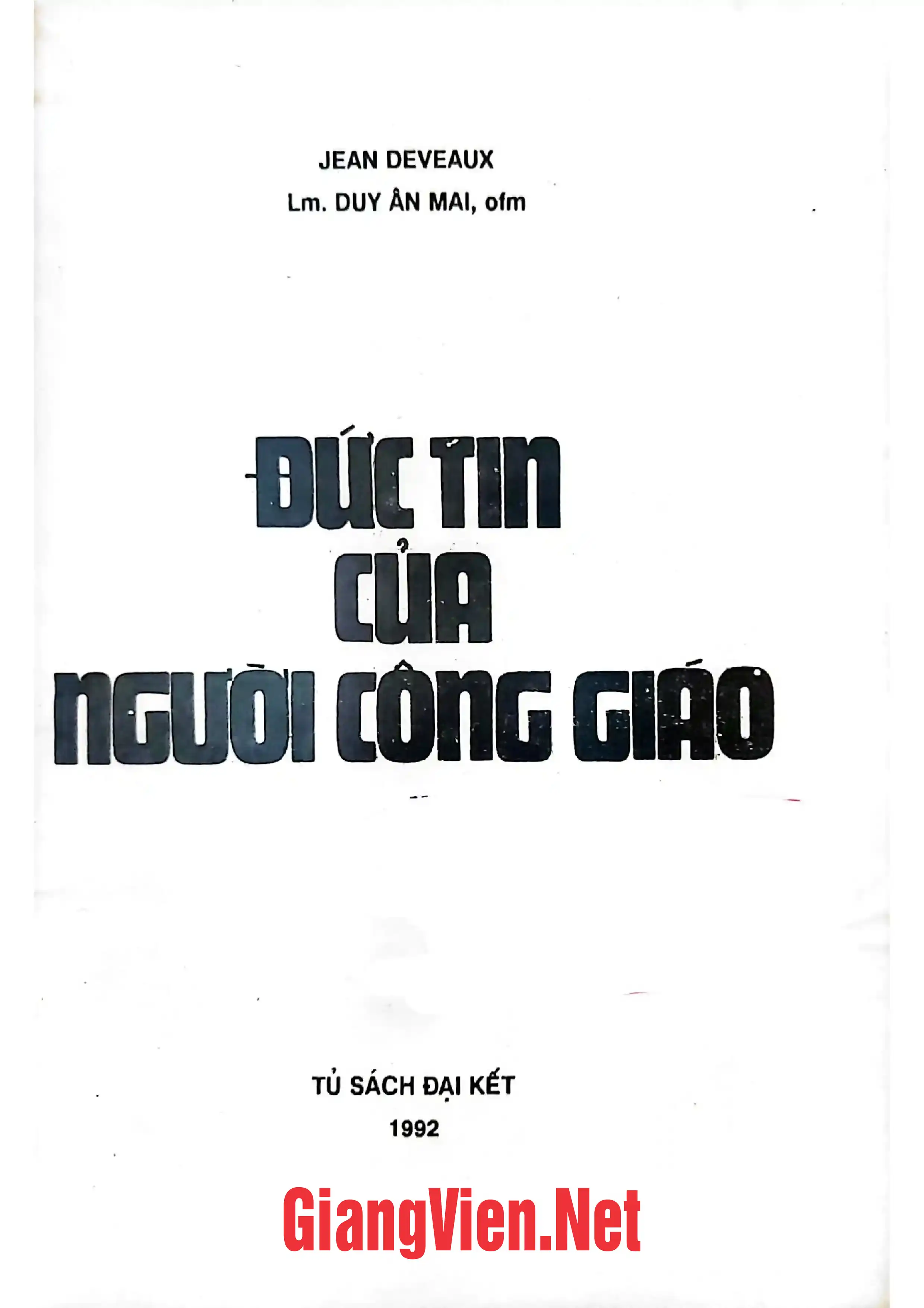 Đức tin của người công giáo