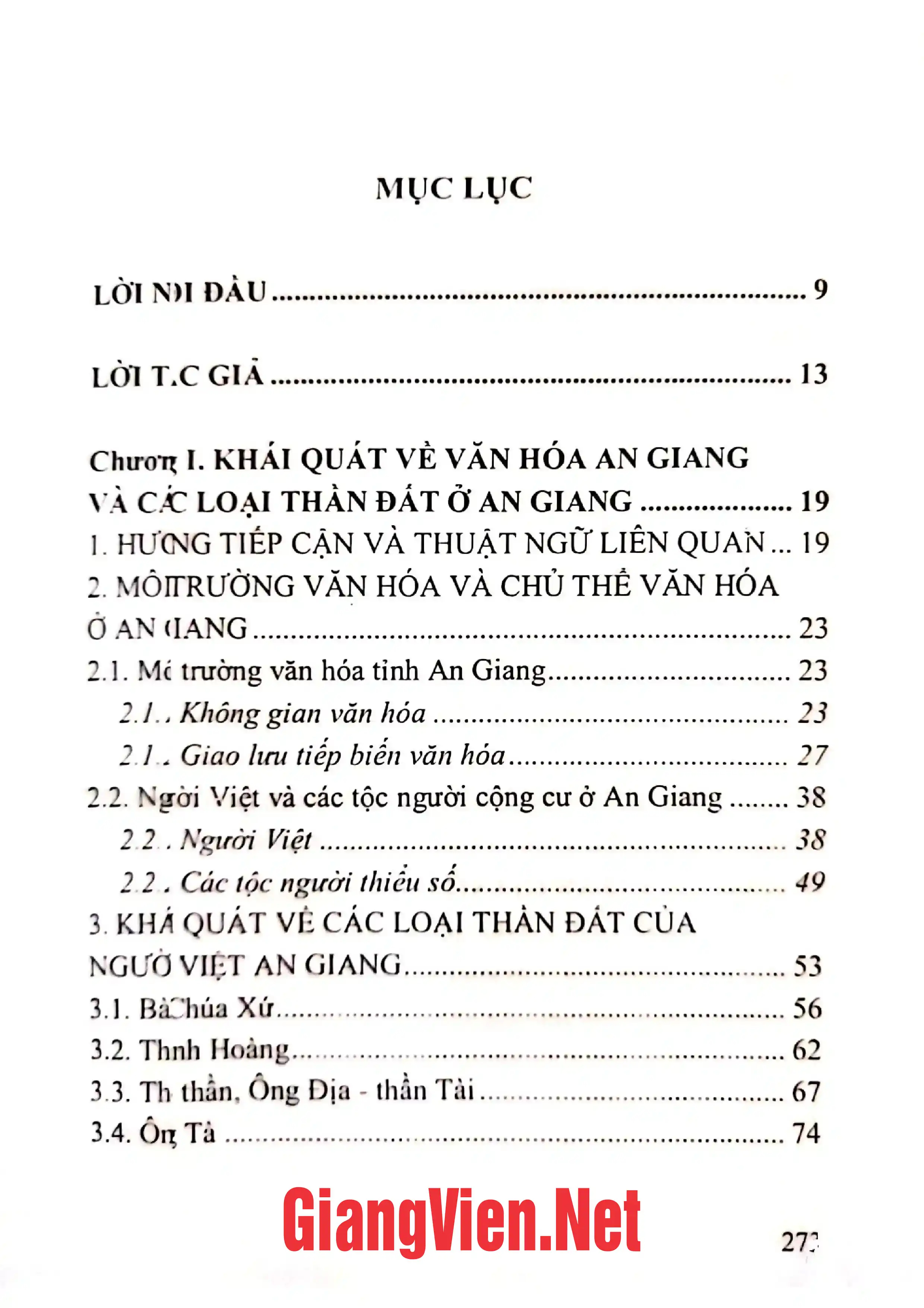 Ảnh minh họa nội dung cuốn sách: Tín ngưỡng thờ ông Địa - ông Tà của người Việt ở An Giang