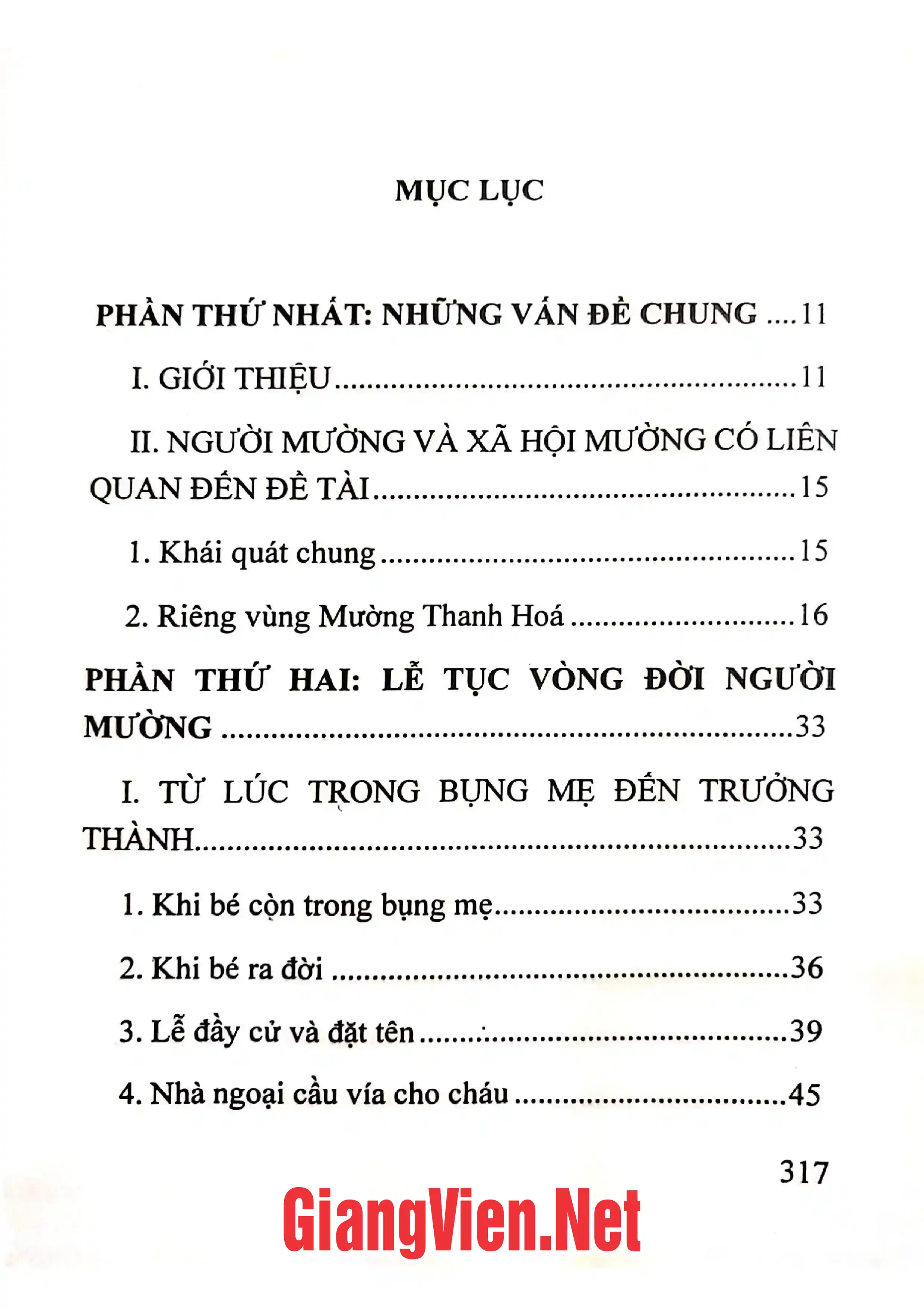 Ảnh minh họa nội dung cuốn sách: Lễ tục vòng đời người Mường Điều tra - khảo sát - Hồi cố ở vùng Mường Thanh Hóa