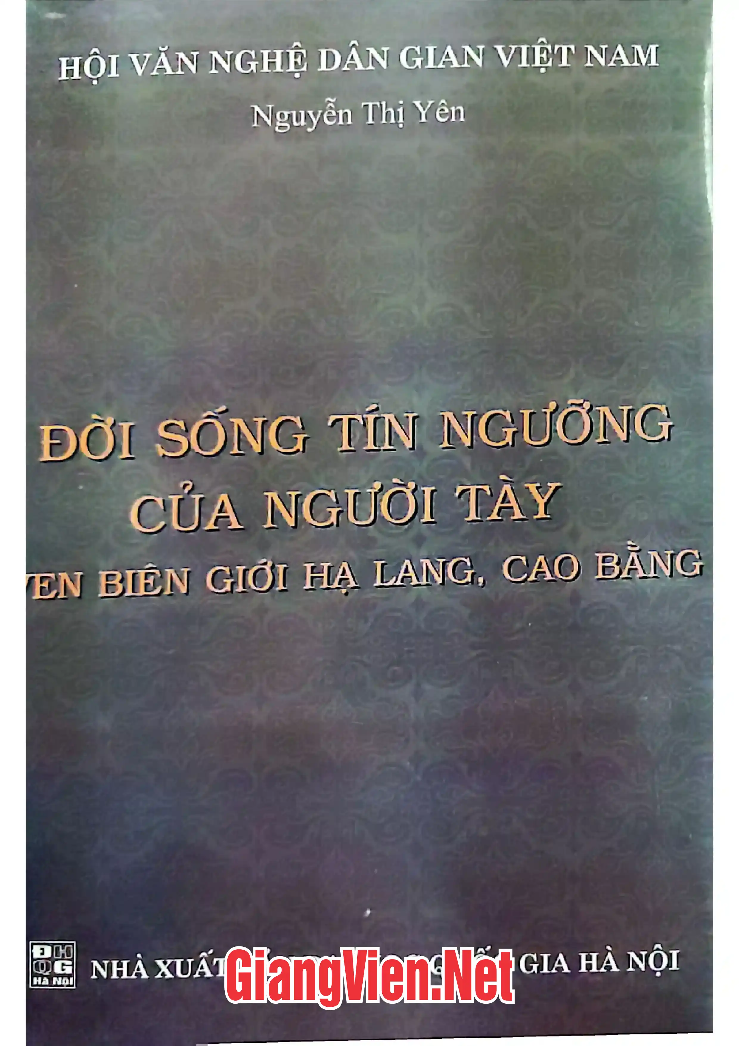 Đời sống tín ngưỡng của người Tày ven biên giới Hạ Lang, Cao Bằng