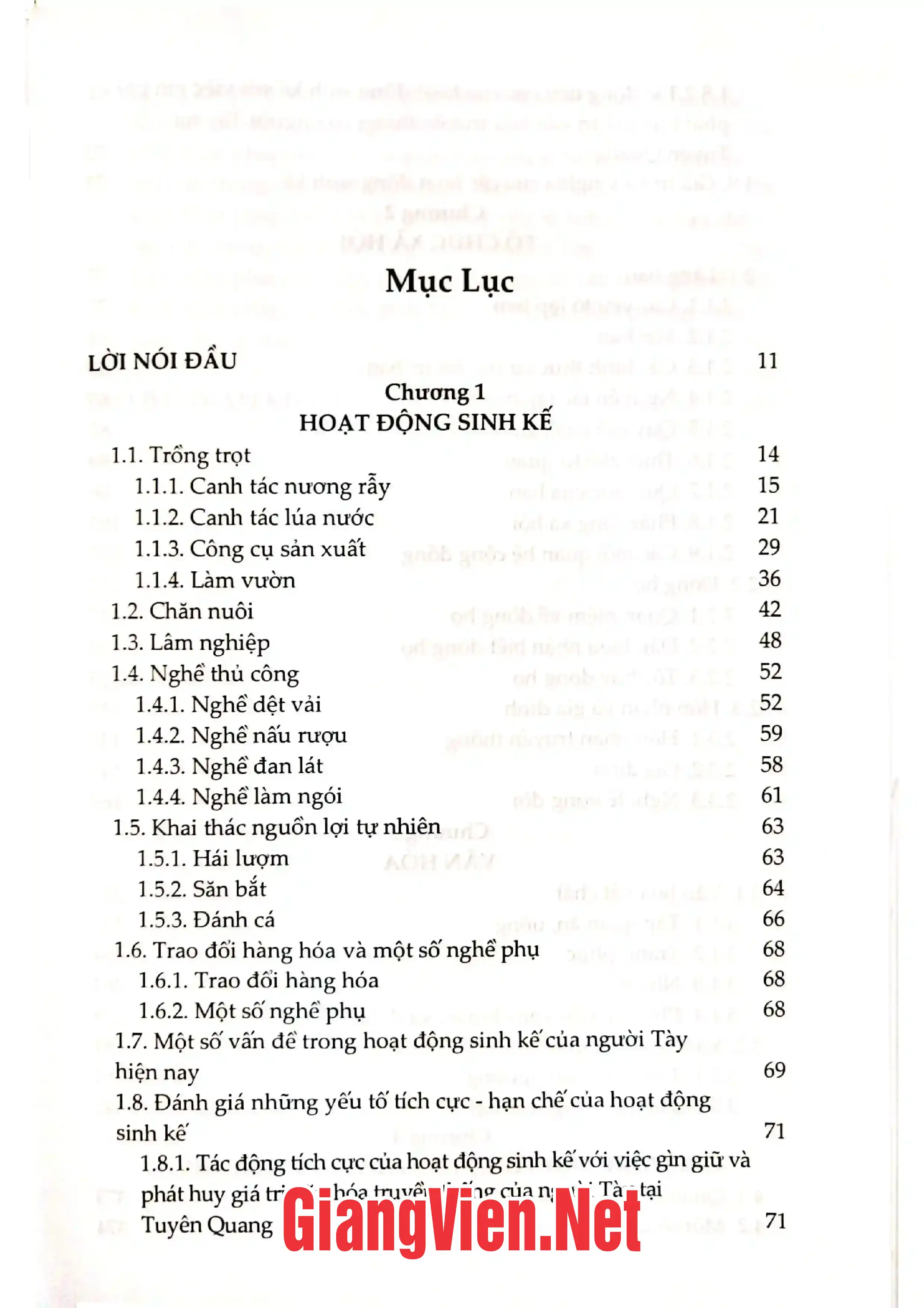 Ảnh minh họa nội dung cuốn sách: Văn hóa truyền thống dân tộc Tày ở Tuyên Quang