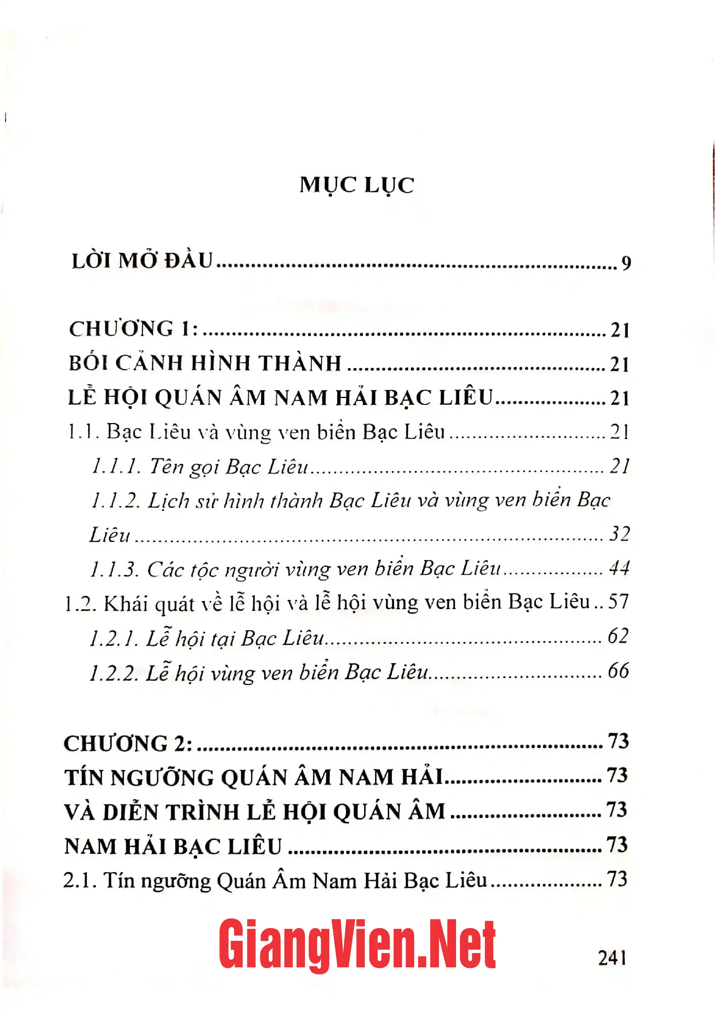 Ảnh minh họa nội dung cuốn sách: Lễ hội Quán Âm Nam Hải Bạc Liêu