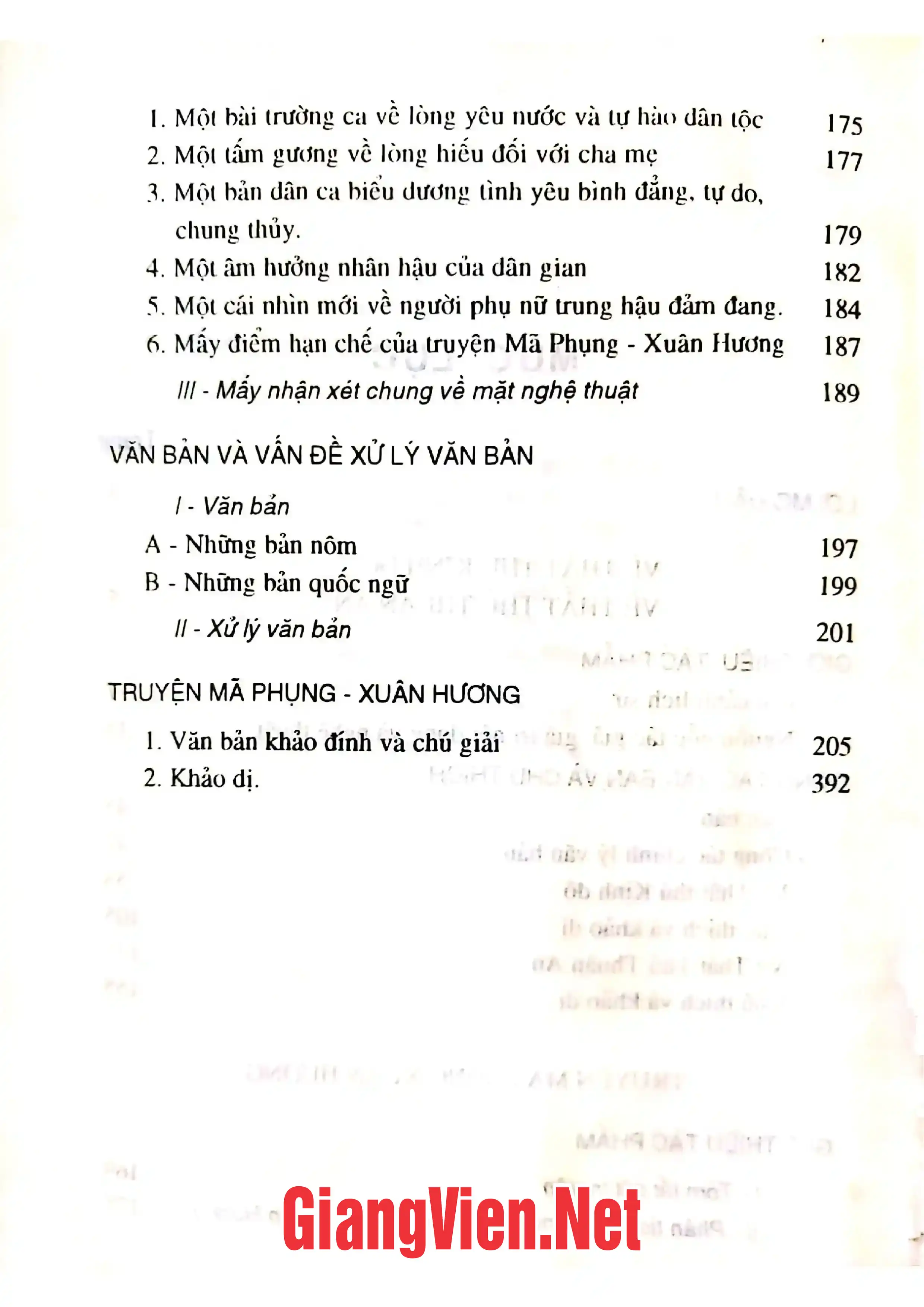 Ảnh minh họa nội dung cuốn sách: Văn học dân gian xứ Huế, tập I