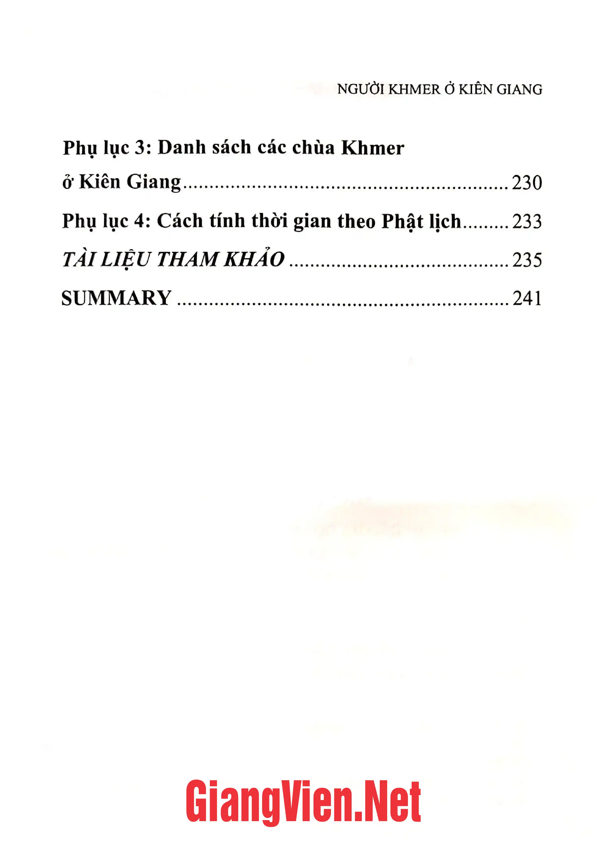 Ảnh minh họa nội dung cuốn sách: Người Khmer ở Kiên Giang