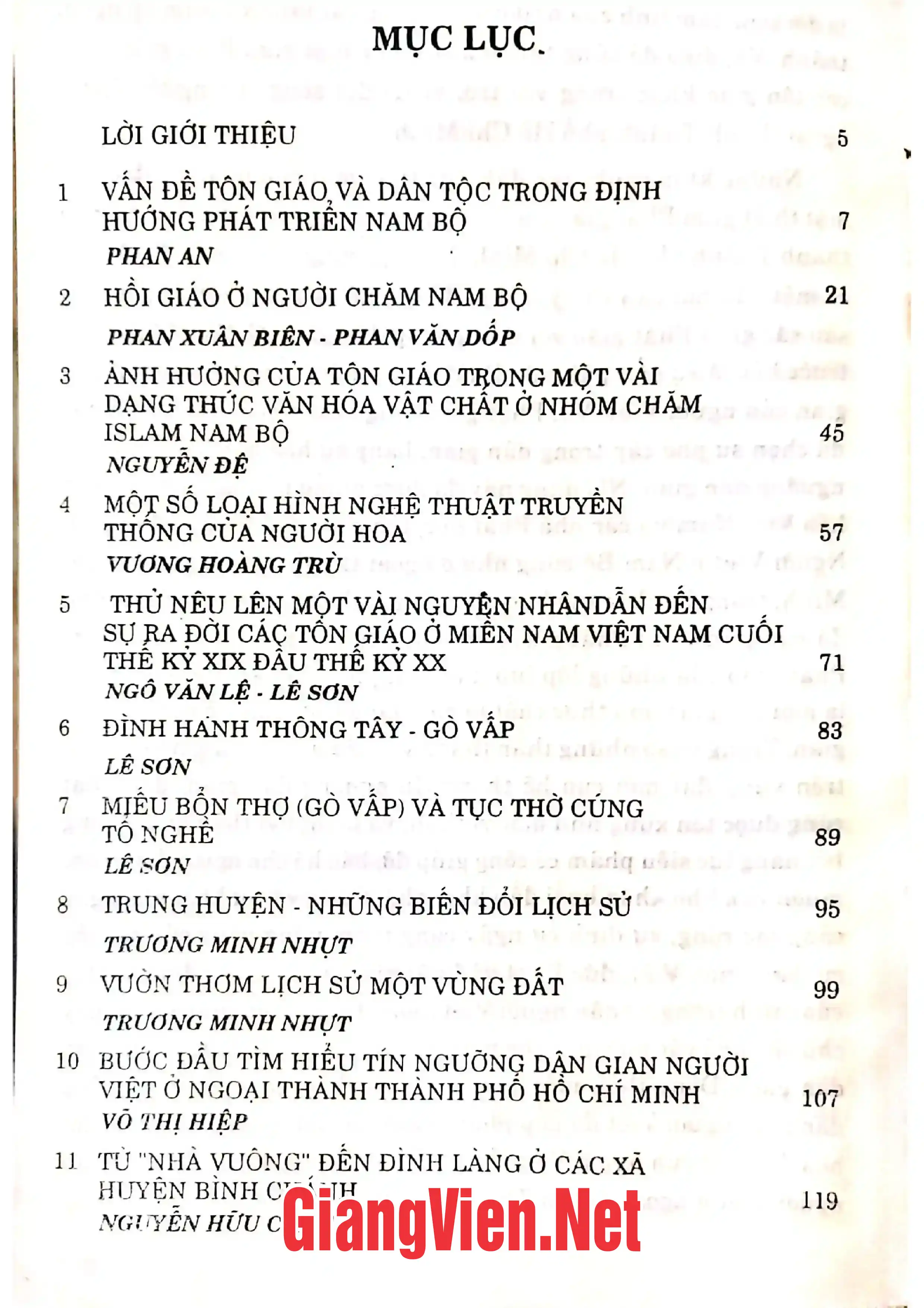 Ảnh minh họa nội dung cuốn sách: Những vấn đề dân tộc tôn giáo ở miền Nam