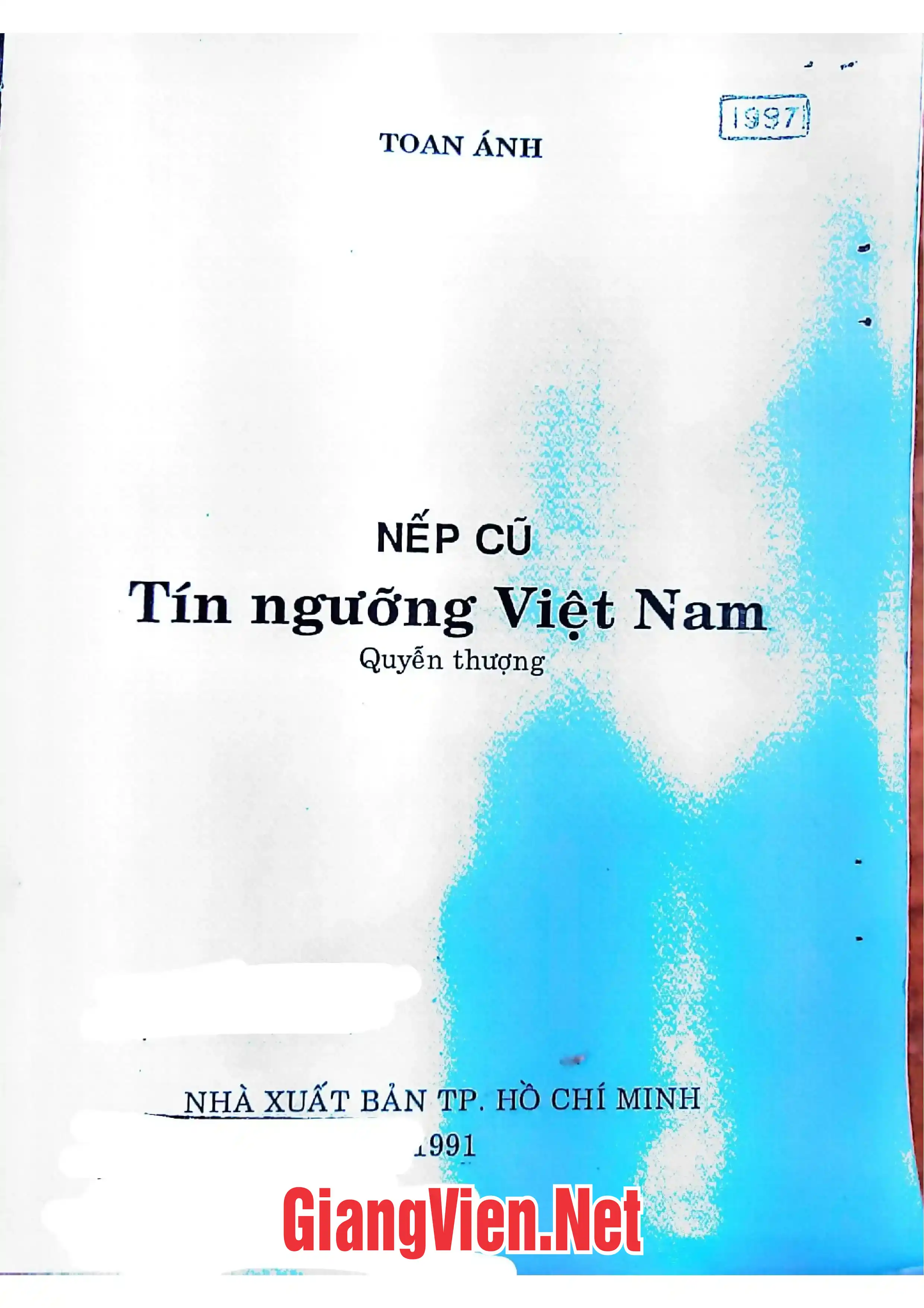 Nếp cũ tín ngưỡng Việt Nam, Quyển Thượng