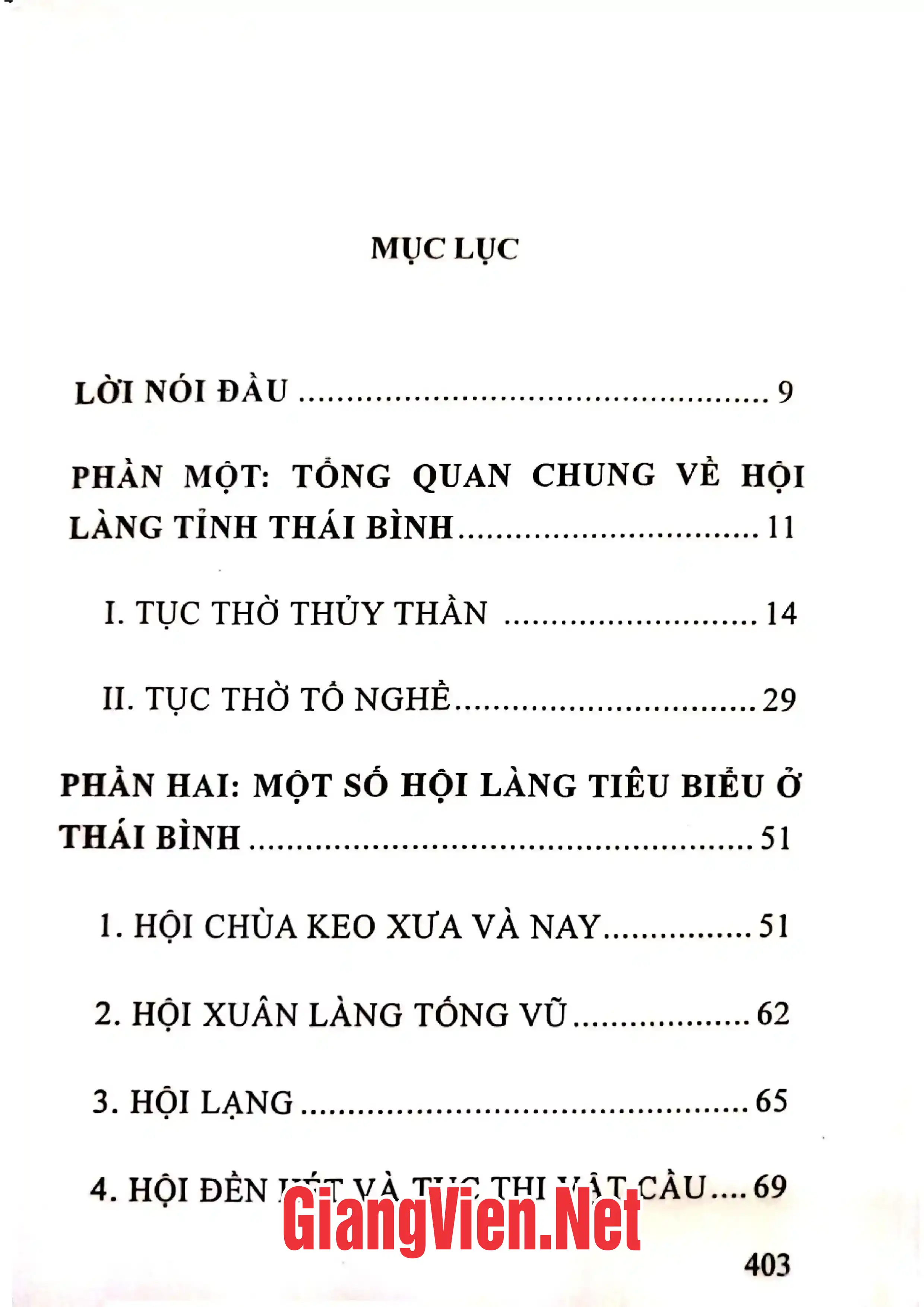 Ảnh minh họa nội dung cuốn sách: Hội làng truyền thống ở Thái Bình