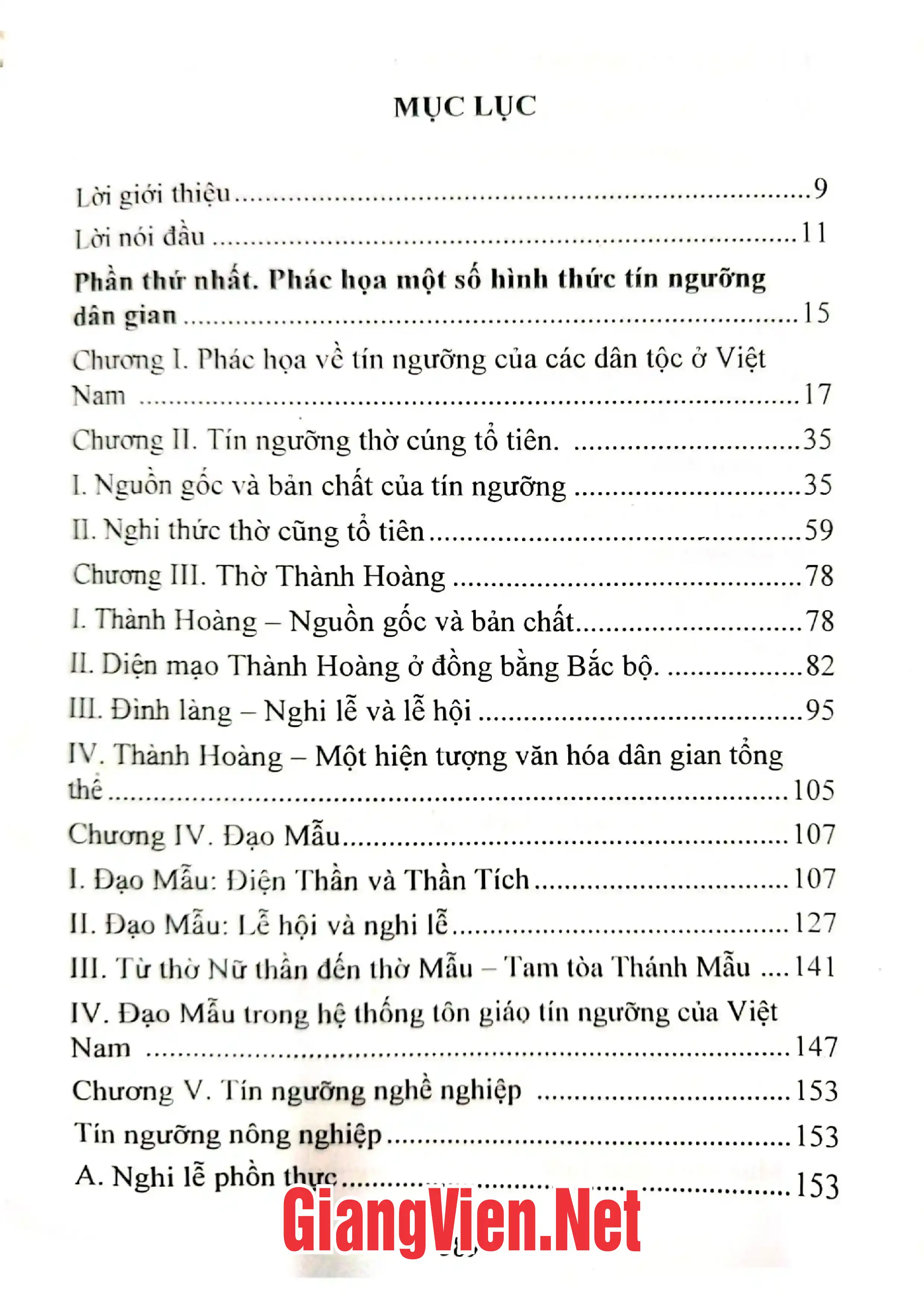 Ảnh minh họa nội dung cuốn sách: Tín ngưỡng trong sinh hoạt văn hóa dân gian