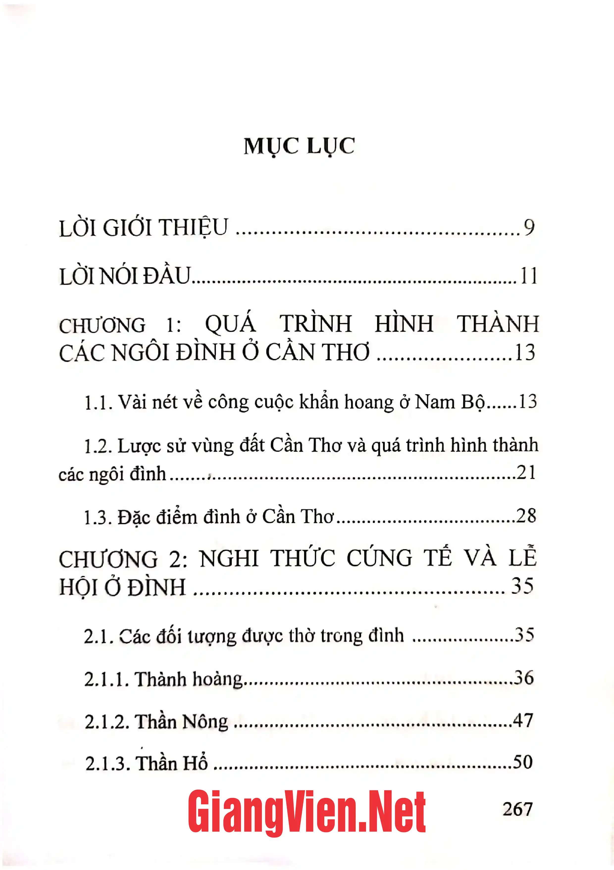 Ảnh minh họa nội dung cuốn sách: Đình ở thành phố Cần Thơ