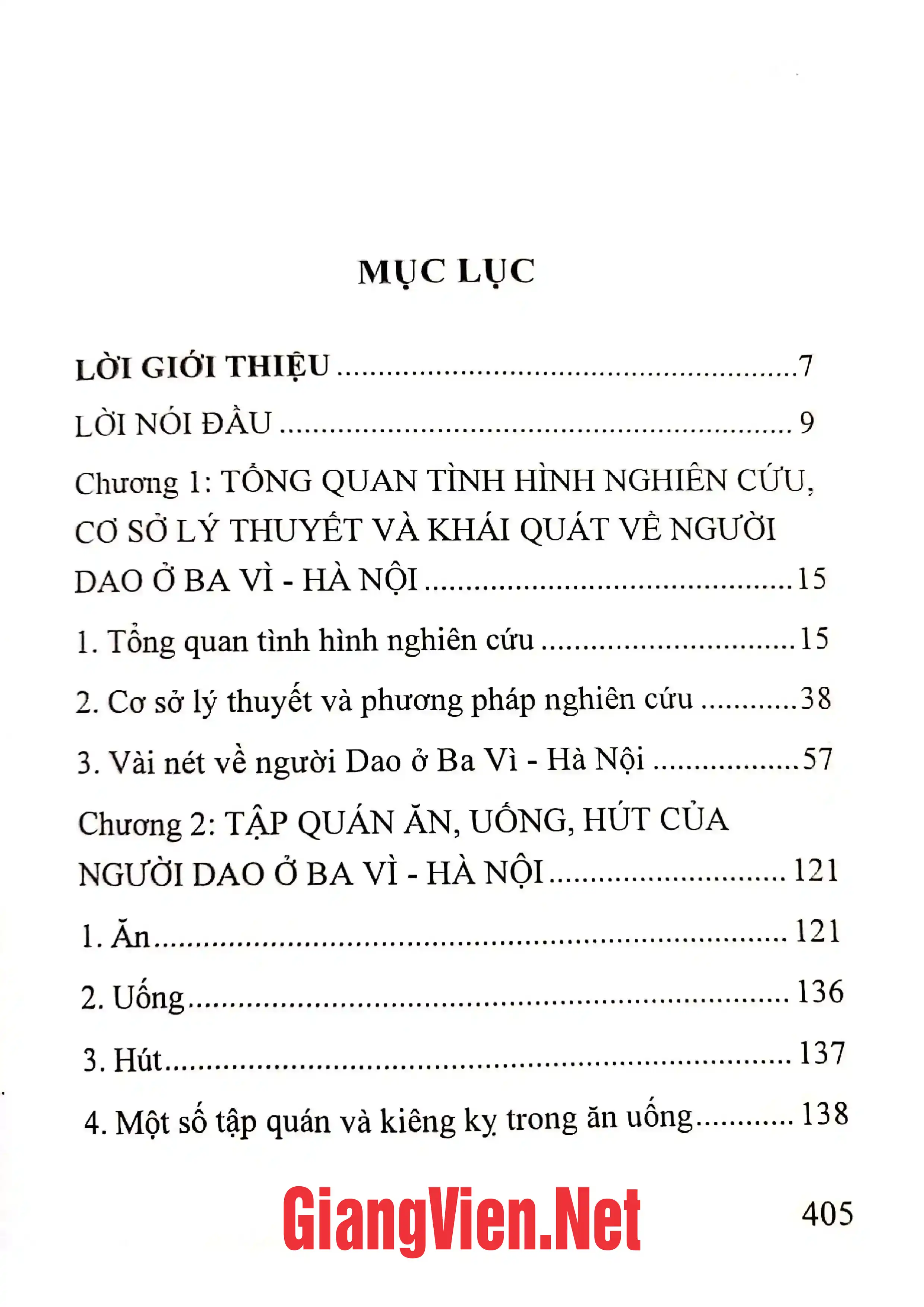 Ảnh minh họa nội dung cuốn sách: Văn hóa vật chất của người Dao ở Ba Vì - Hà Nội