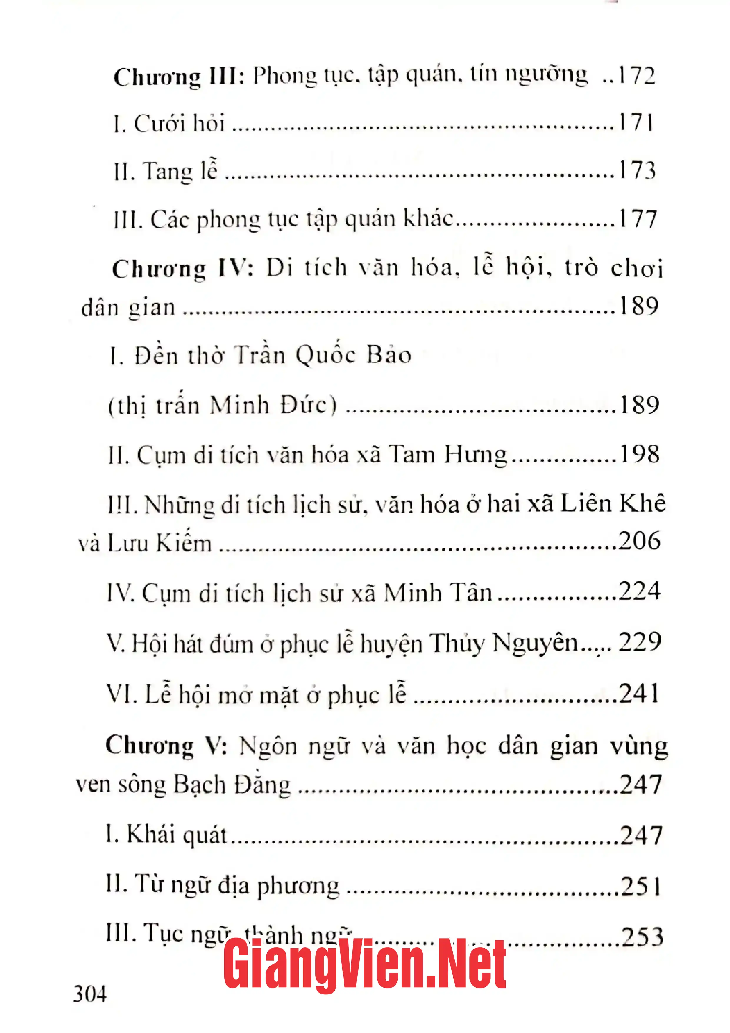 Ảnh minh họa nội dung cuốn sách: Văn hóa dân gian vùng ven sông Bạch Đằng huyện Thủy Nguyên- Hải Phòng